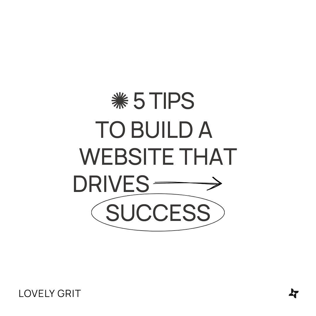 Making a website stand out and drive success requires a combination of creativity, thoughtful design, and attention to detail. Here are 5 tips to help you create a unique and memorable website that drives success: 

✺ Clearly define brand identity
✺ 