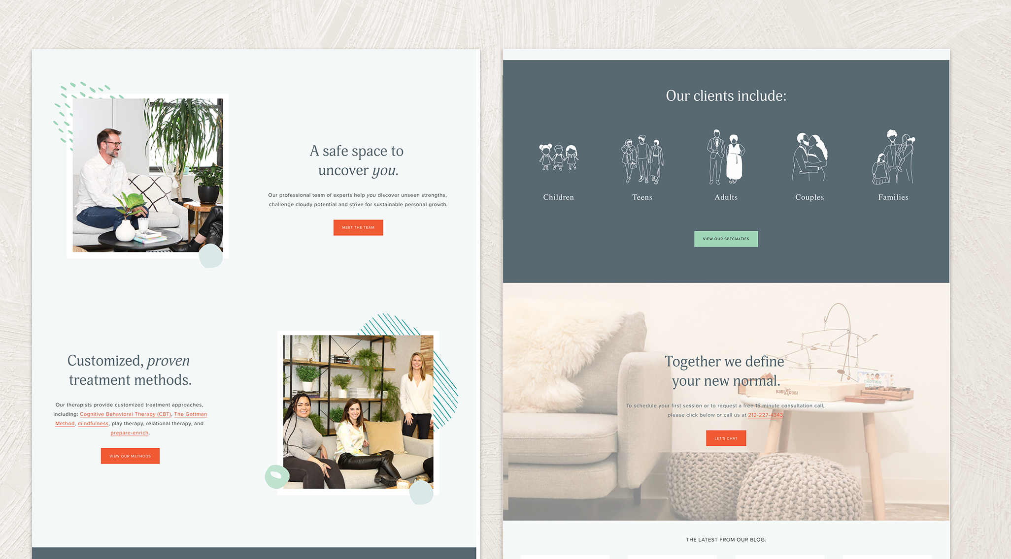 Branding for mental health practice and pscyhotherapist in ny