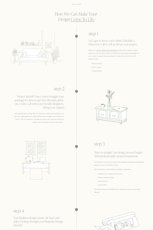 The Living House UK - Branding & Website Design For Interior Designer ...