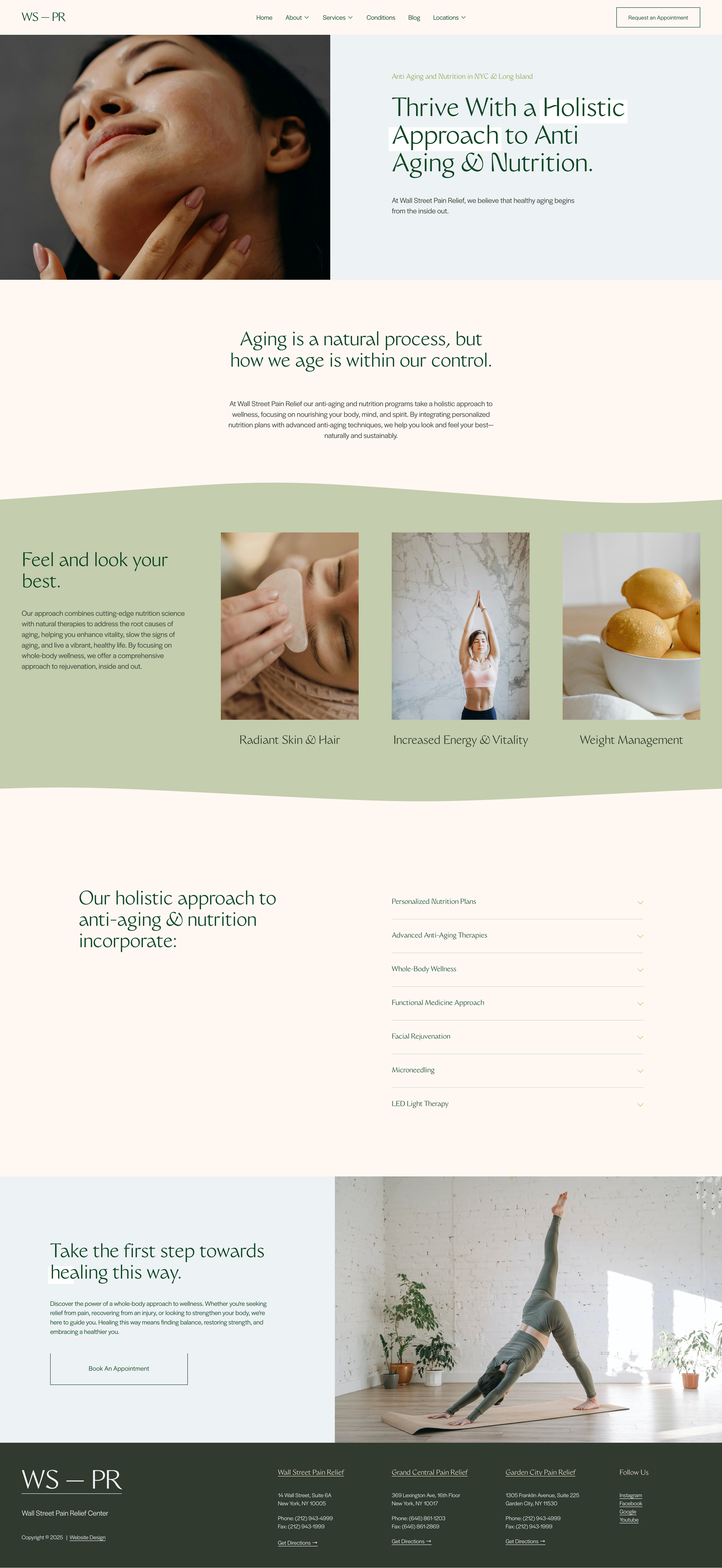 NYC Physical Therapy & Acupuncture Website Design and Branding