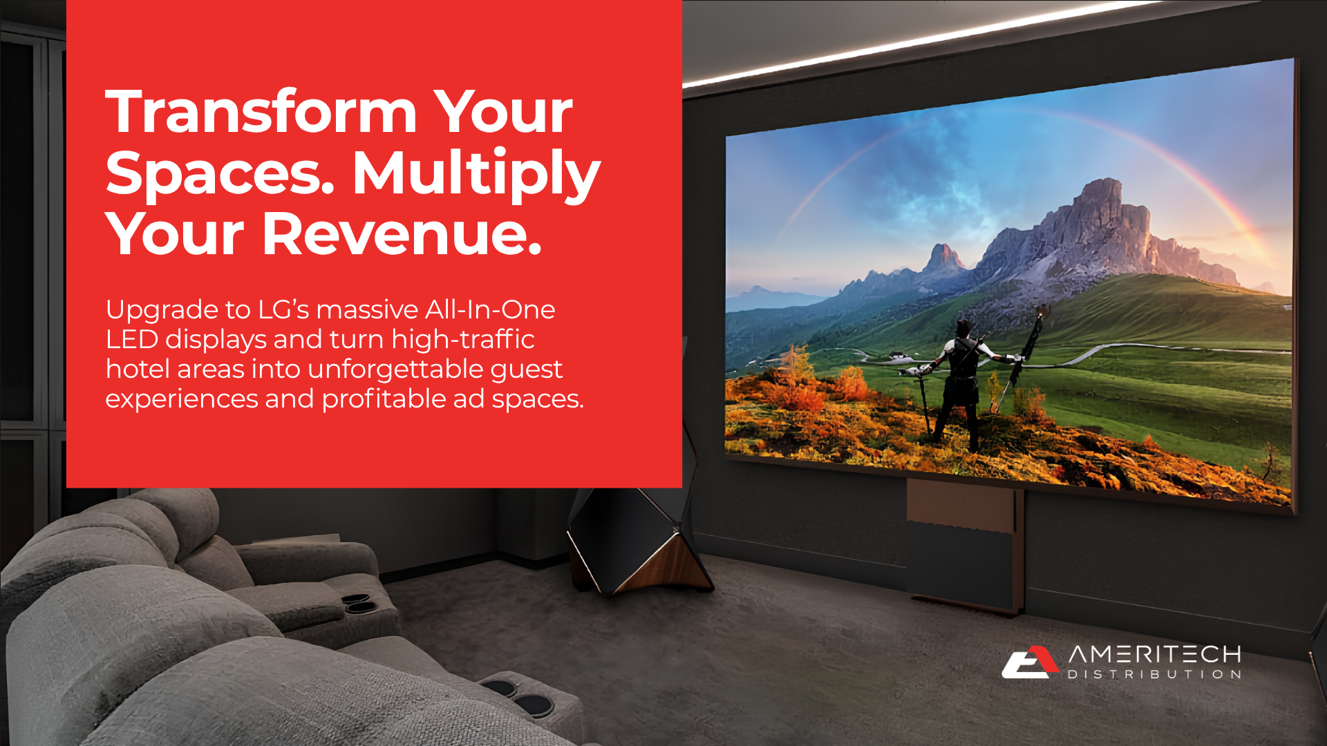 How Hotel Direct View LED Displays Can Support Event Revenue