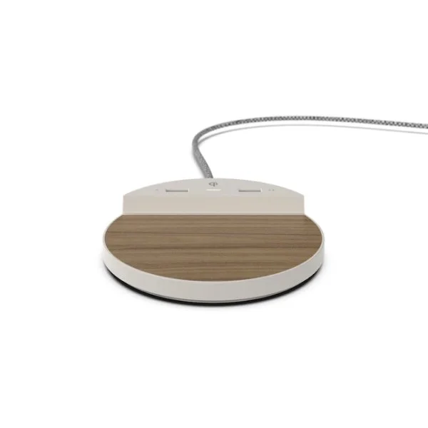 Nonstop Nsc-ww Station C With 2 Usb, Wireless Charging, Warm Walnut, 1-year Warranty