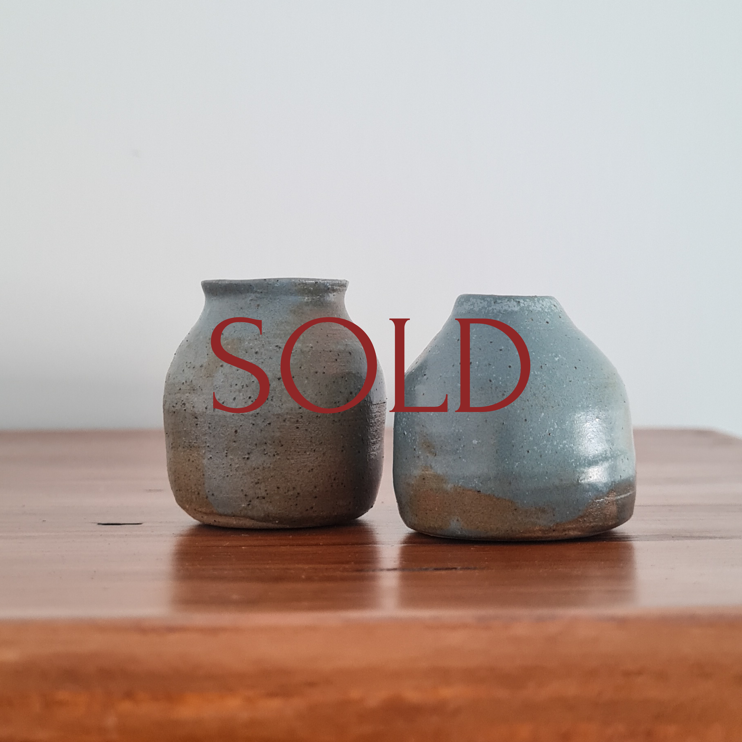 Mini Vase Set Blue