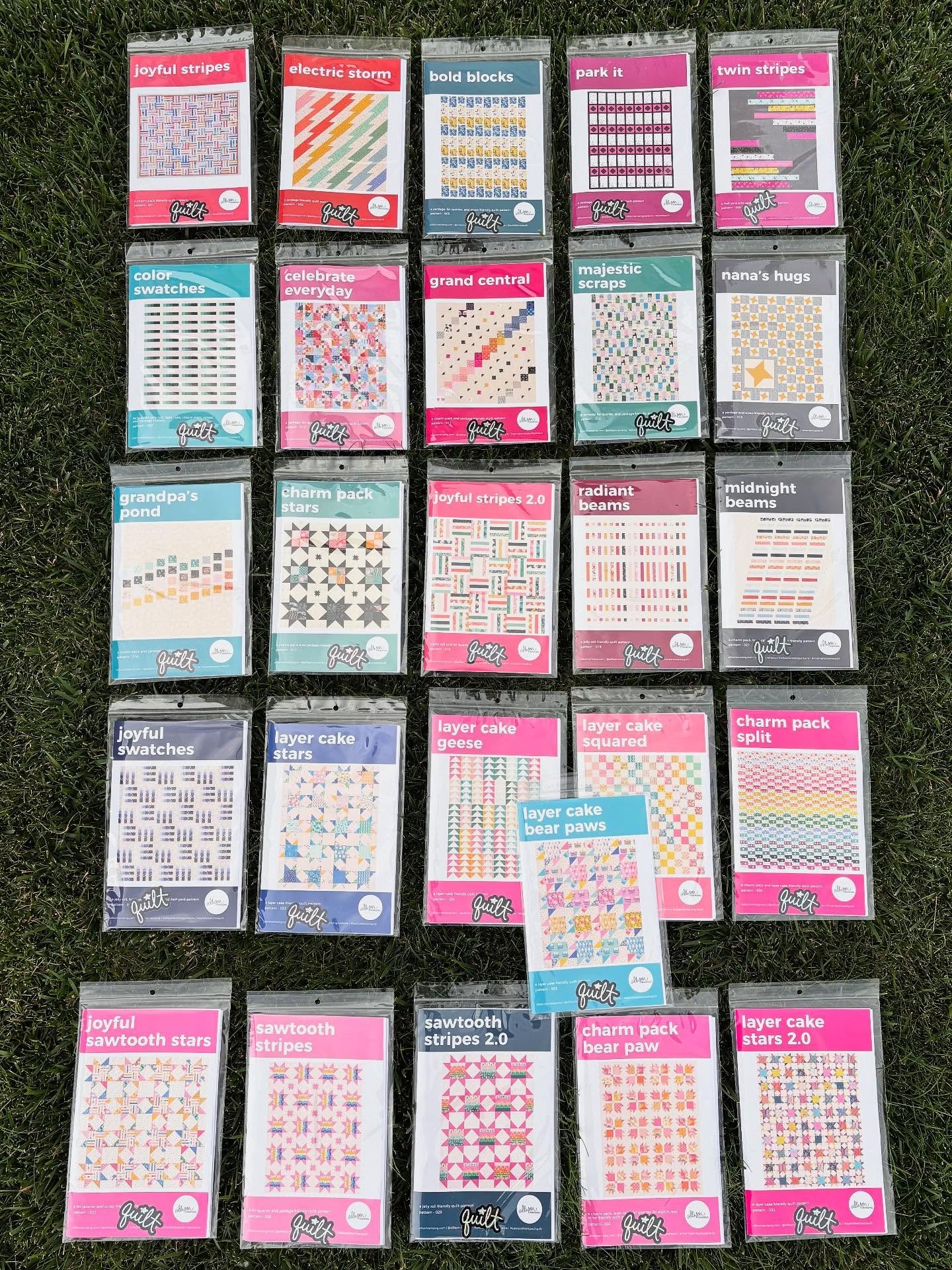 did you know that I have printed patterns for individual and wholesale purchase. so excited to share the newest pattern glam-up refresh with you!