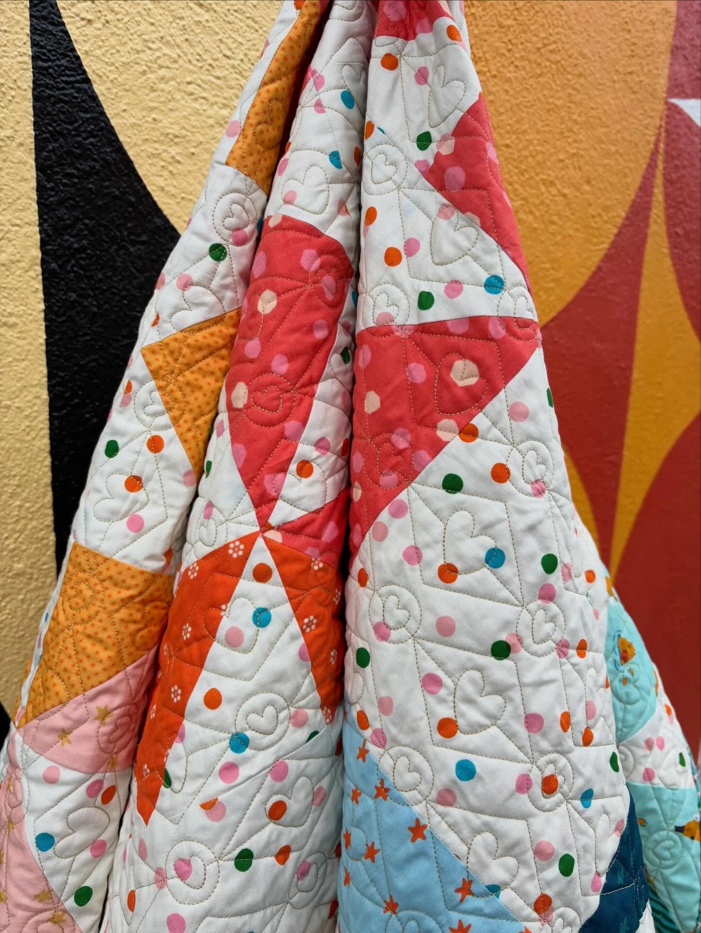 a peek at the @taylorswift inspired color palette version of the go and make pattern.