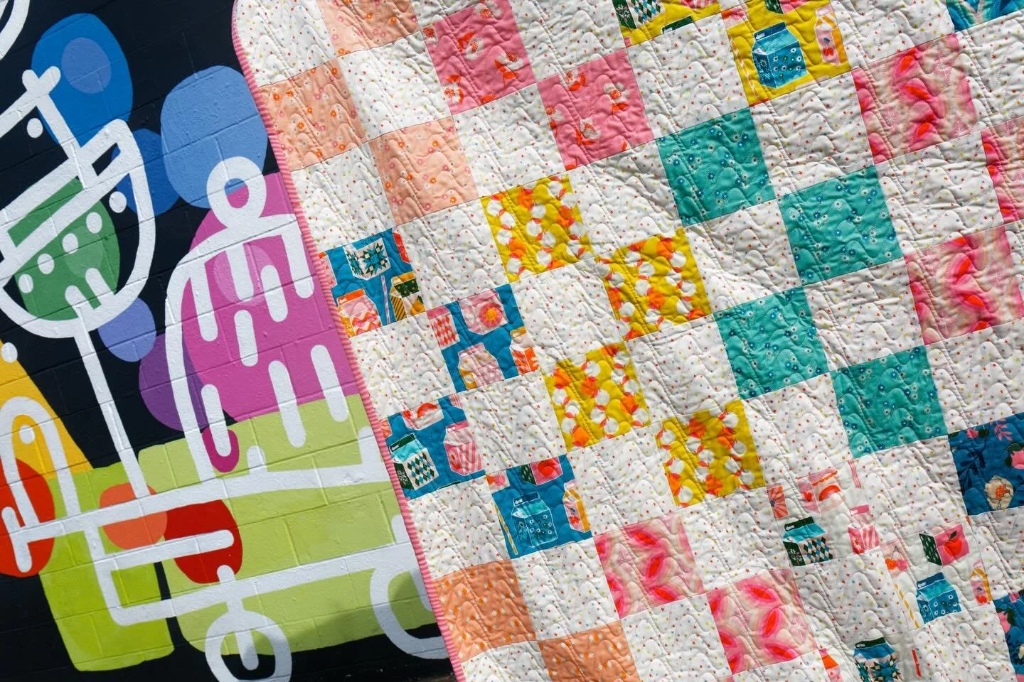 layer cake squared quilt pattern.