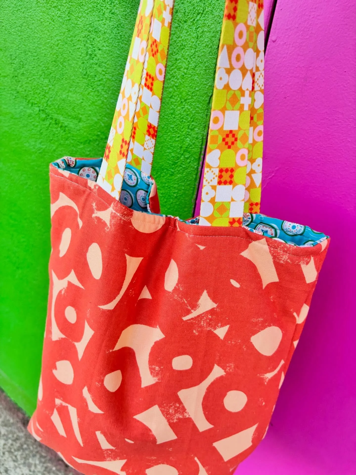 half yard tote pattern by allison ramsing