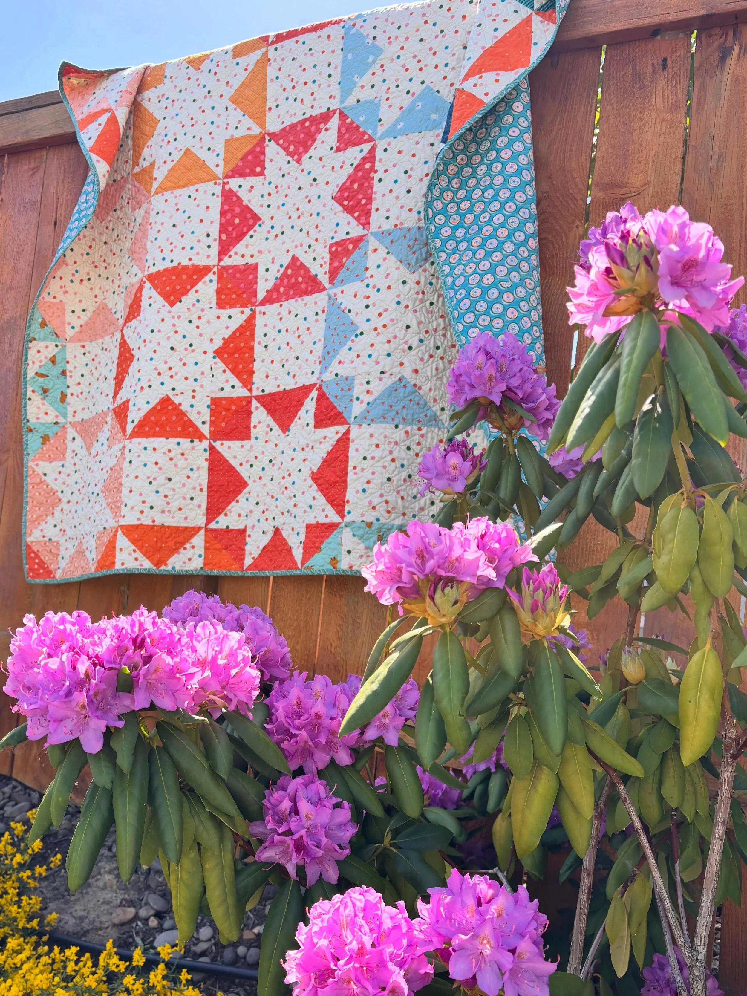 i&rsquo;m often asked what my favorite pattern i&rsquo;ve designed is and for that i&rsquo;d say - i have multiple favorites! this pattern, go and make is definitely one of my top favorites. 

Other favorite quilt patterns:
1. Go and Make (the patter