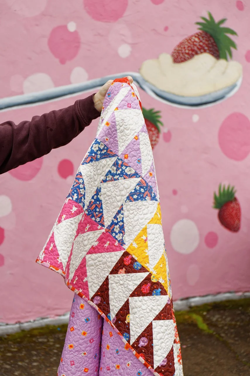 Layer Cake Geese Quilt Pattern Ruby Star Society Persimmon Fabric 20 Fat Quarter Quilt