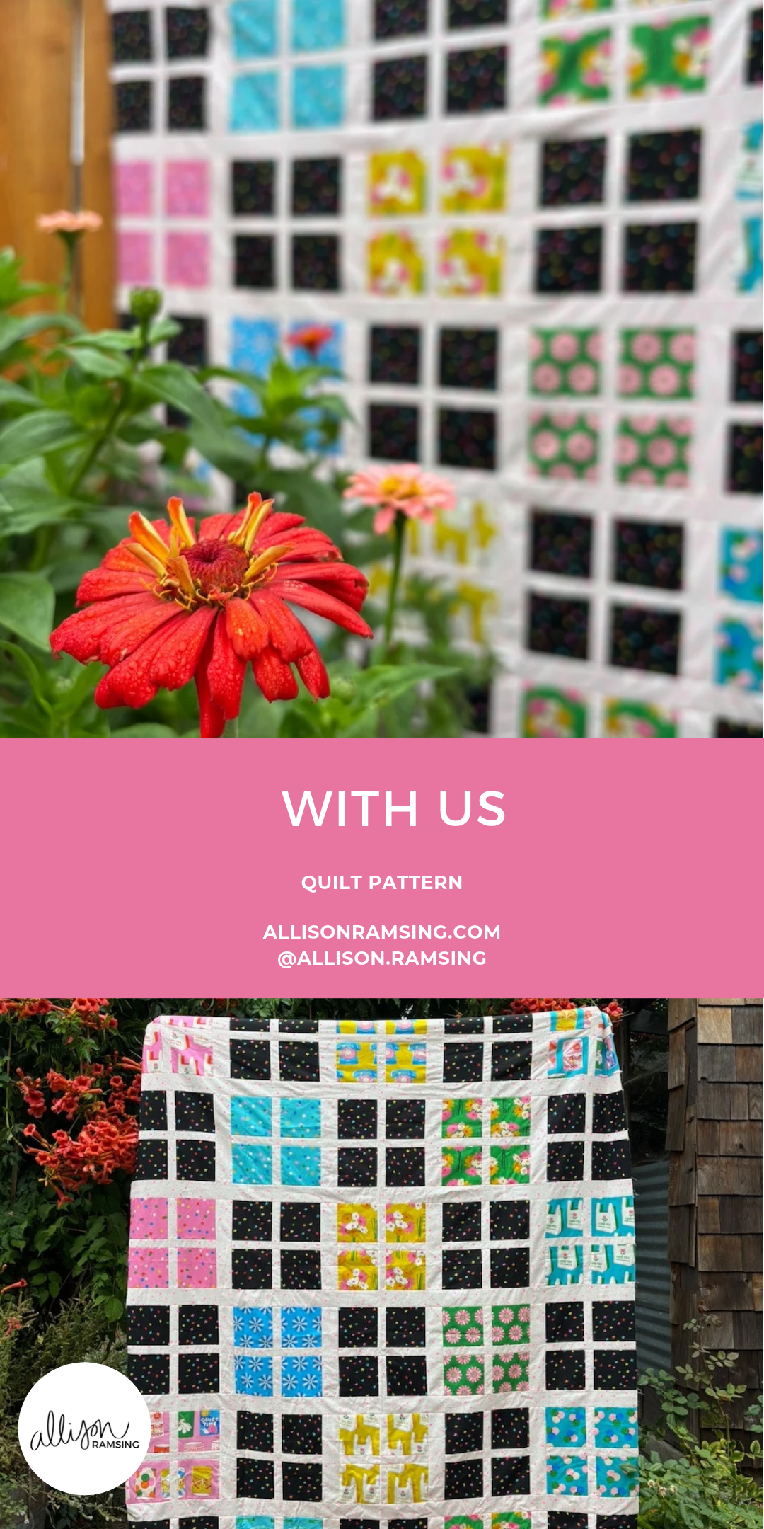 With Us Quilt Pattern Fat Quarter Quilt Pattern 5 Fat Quarters Layer Cake Quilt Pattern Ruby Star Sparkle Mart Ruby Star Society Starry