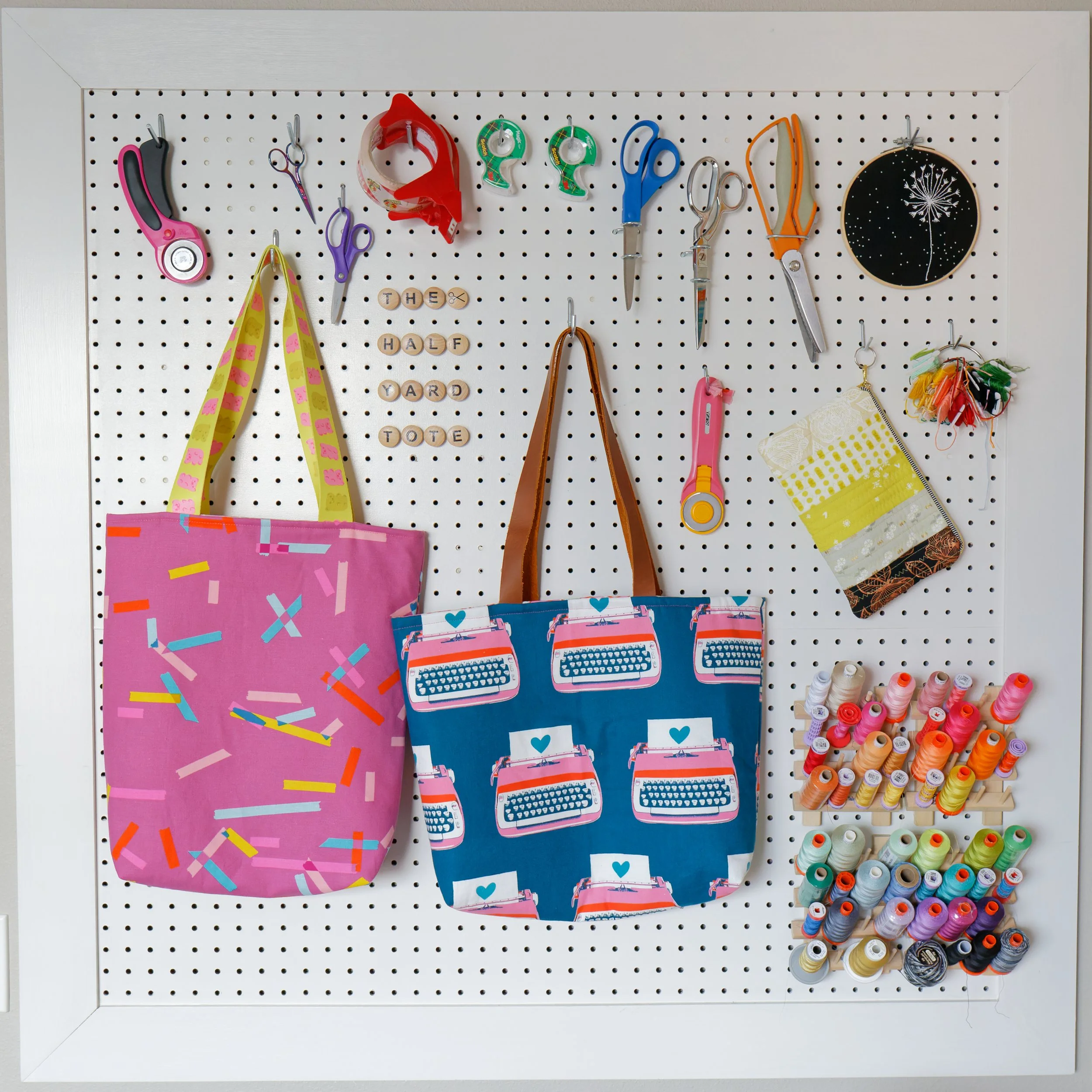 The Half Yard Tote - PDF Download