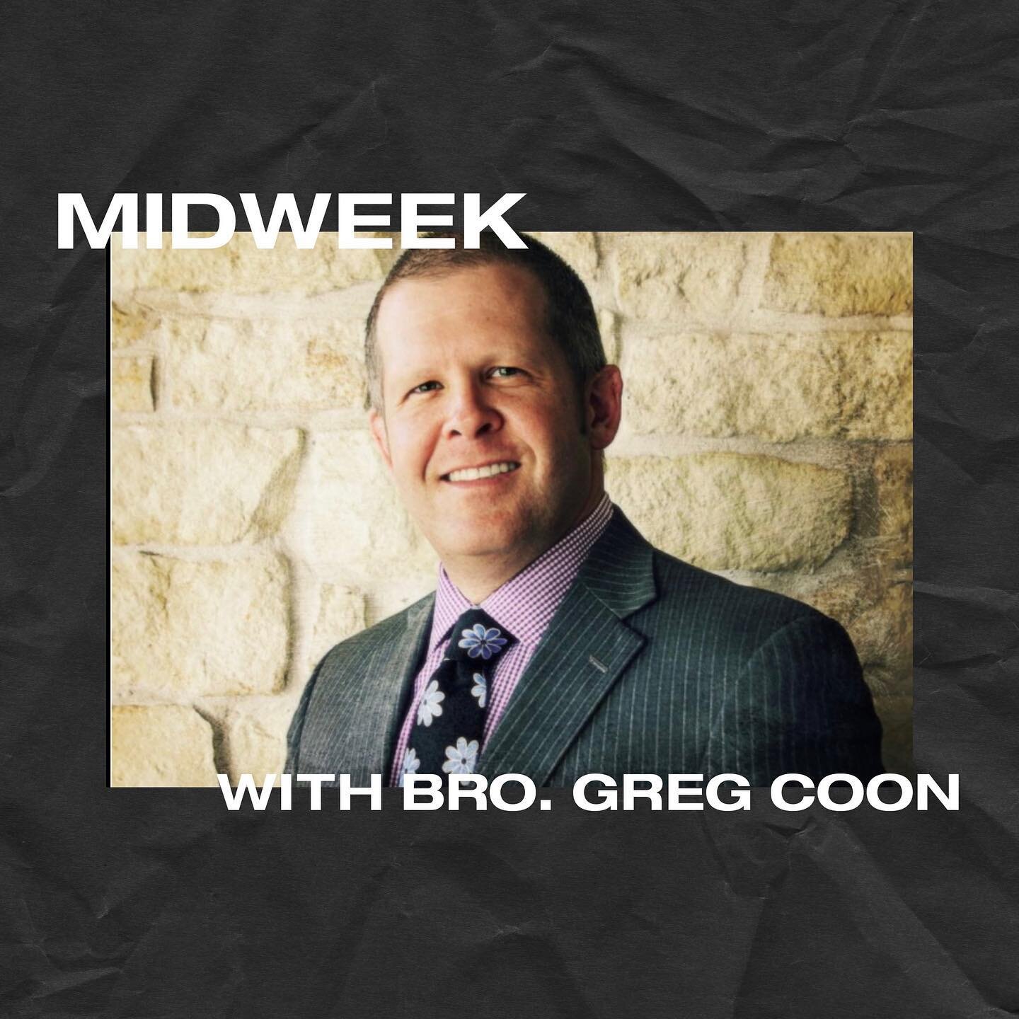 It&rsquo;s Wednesday and we hope to see you at church tonight! Bro. Greg Coon will be ministering to us so don&rsquo;t miss it! See you at 7pm! 😃