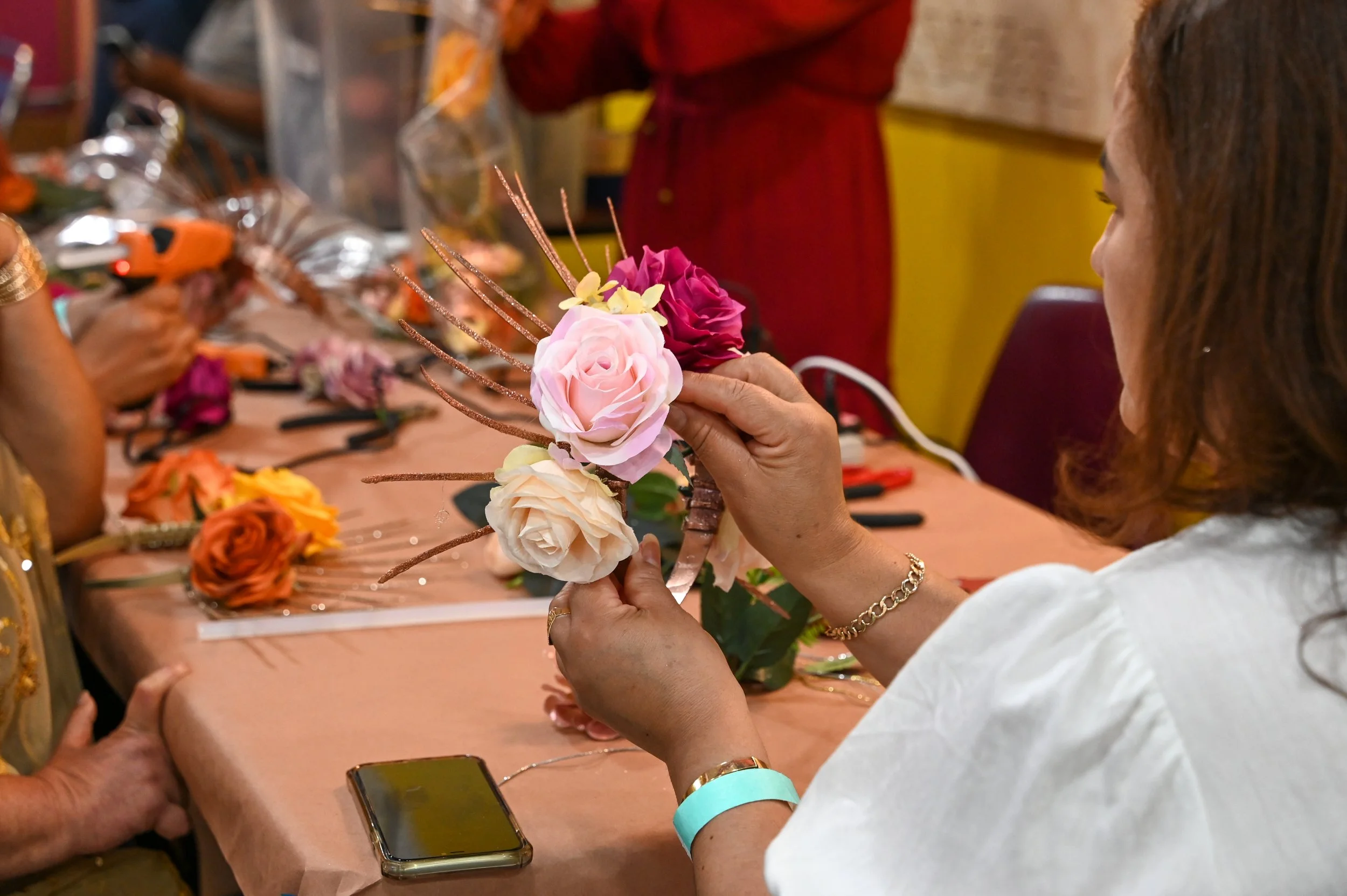 Dancing Under the Stars, Flower Crown Workshop 2023