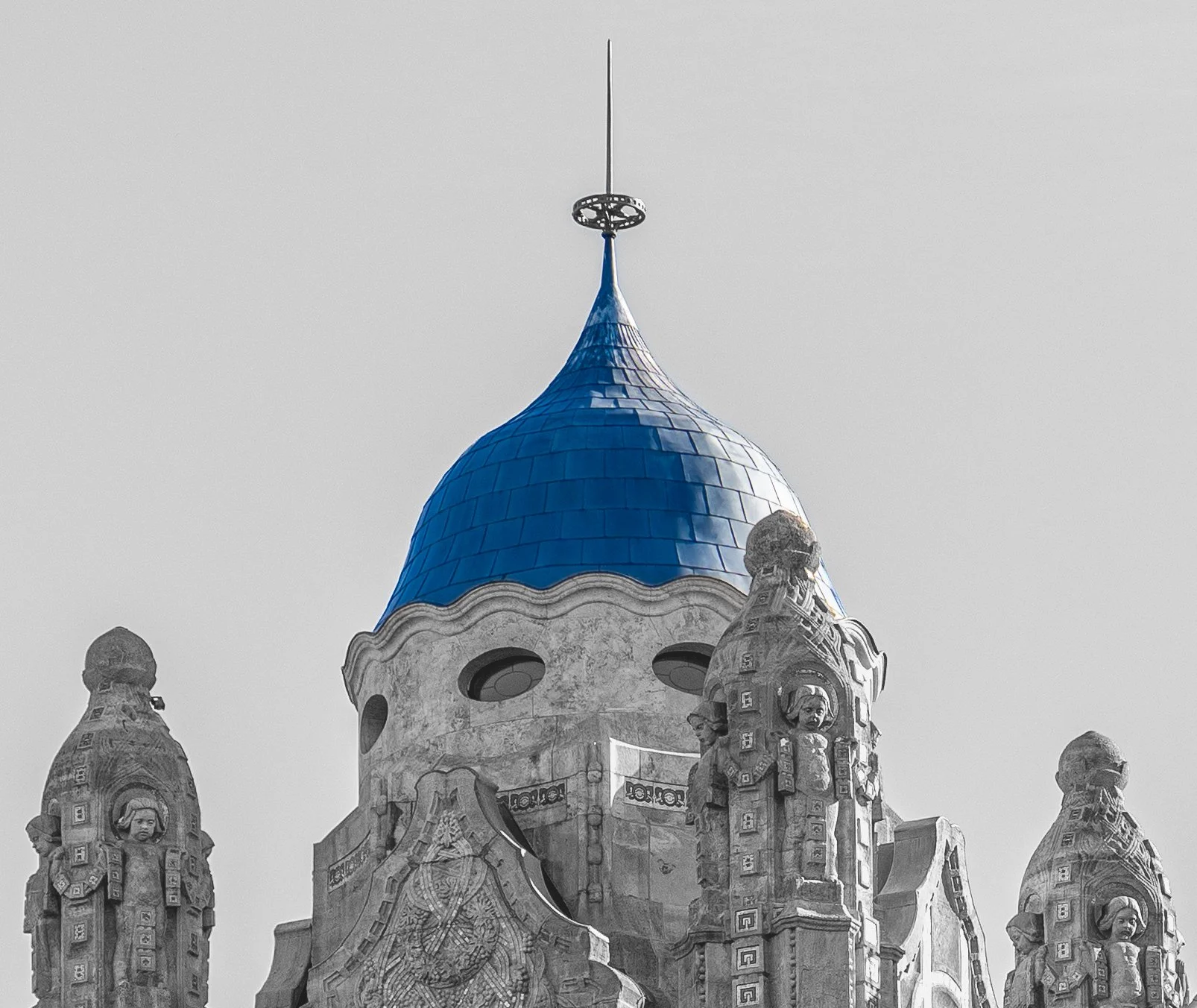 The Blue Dome - Budapest, Hungary