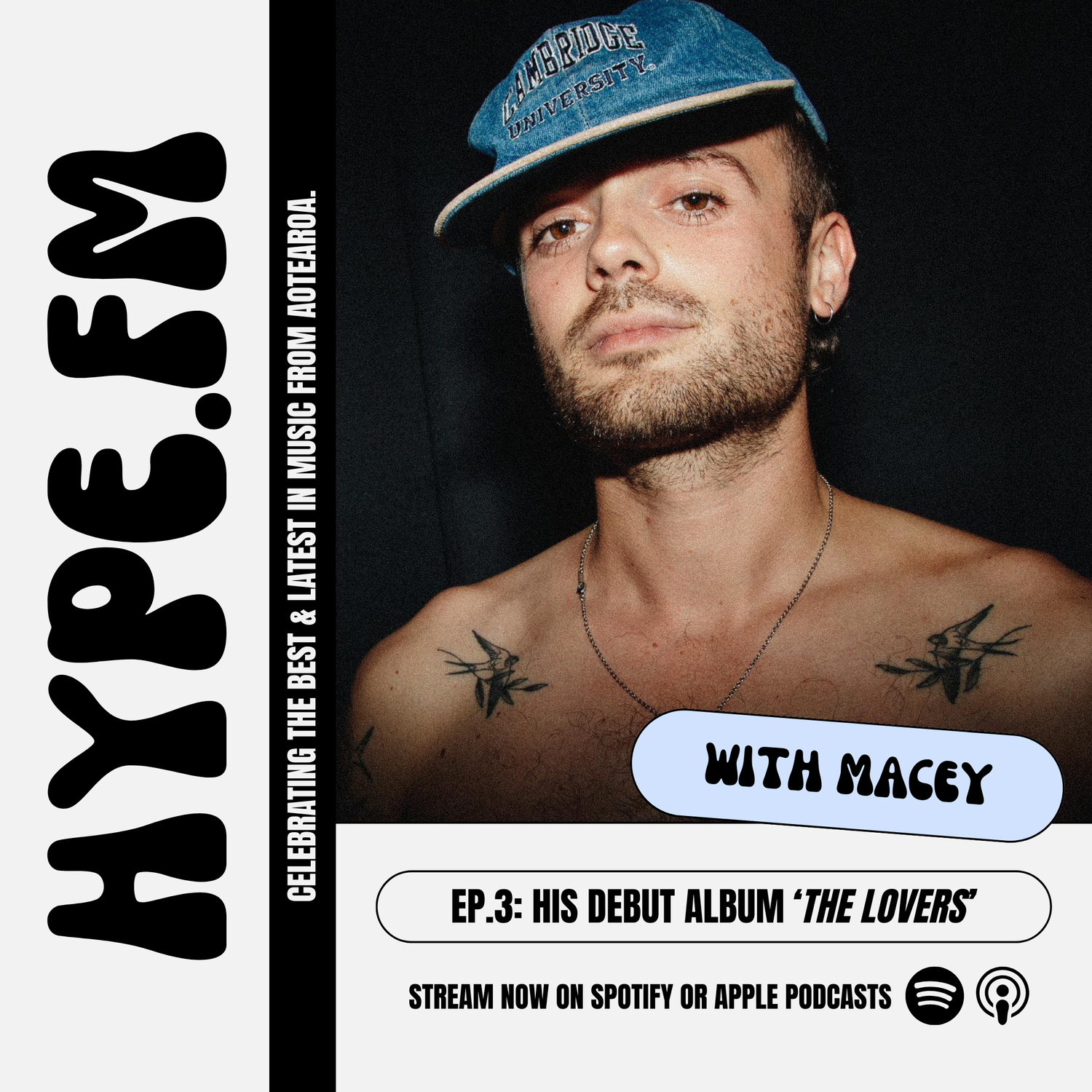 EP. 3: MACEY on his debut album ‘The Lovers’ episode artwork