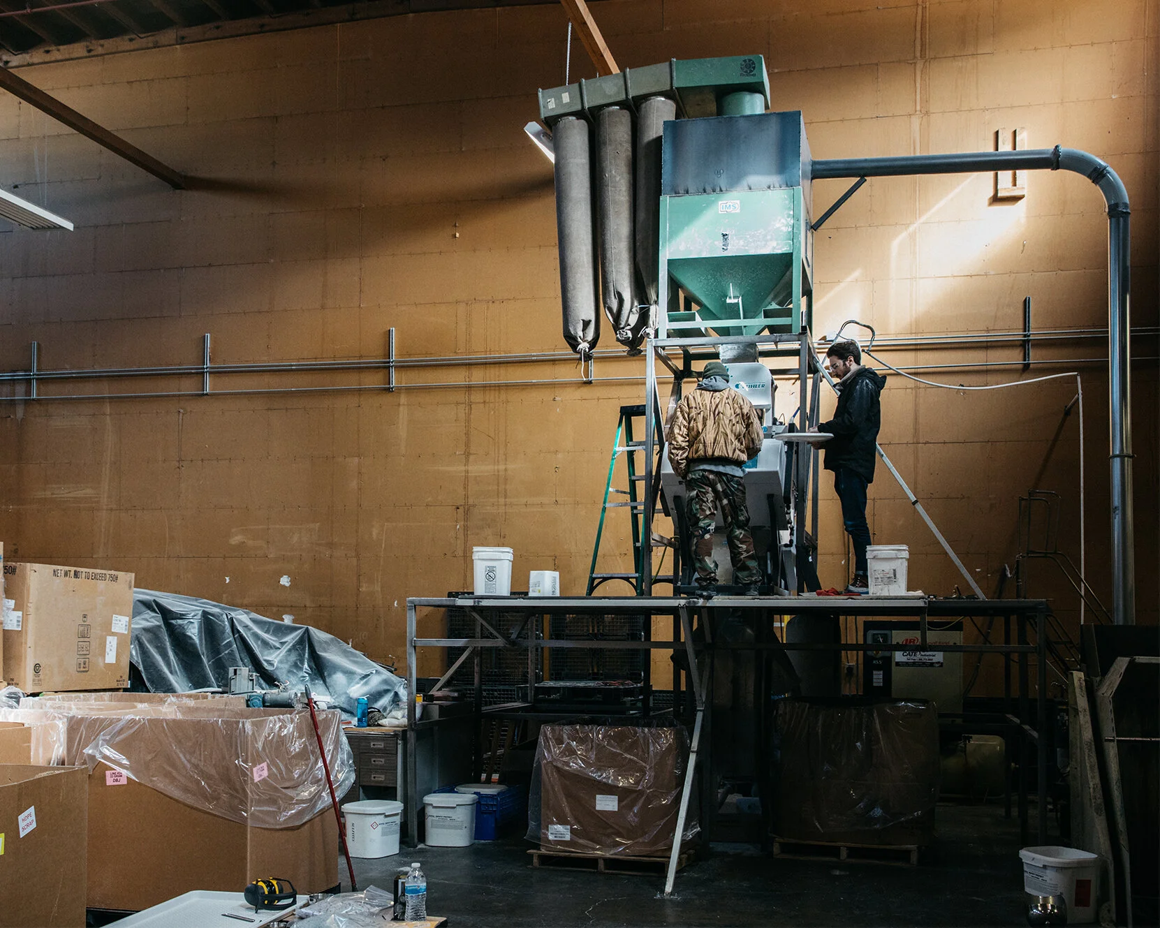 Enter the optical sorter, which allows hundreds of pounds of resin to be sorted in minutes