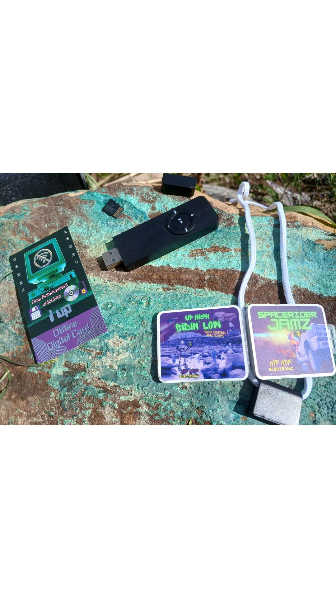 Up High Riding Low + Spacerider Jamz + USB Music Player
