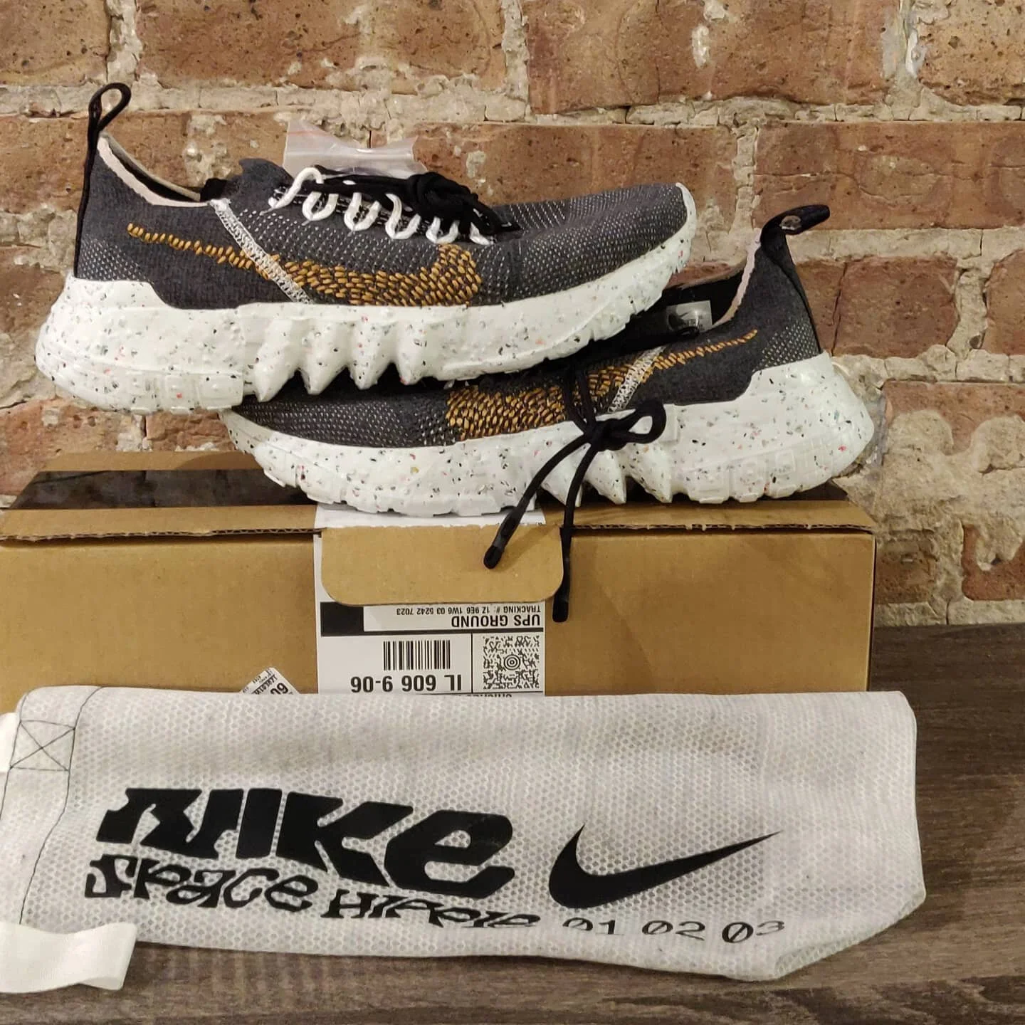 From Nike's Space Hippie line reusing materials from other products that would've been trashed, to Sean Wotherspoon's Superstar made entirely of vegan products, we're seeing a commitment from major sneaker brands to focus on sustainable, eco-friendly