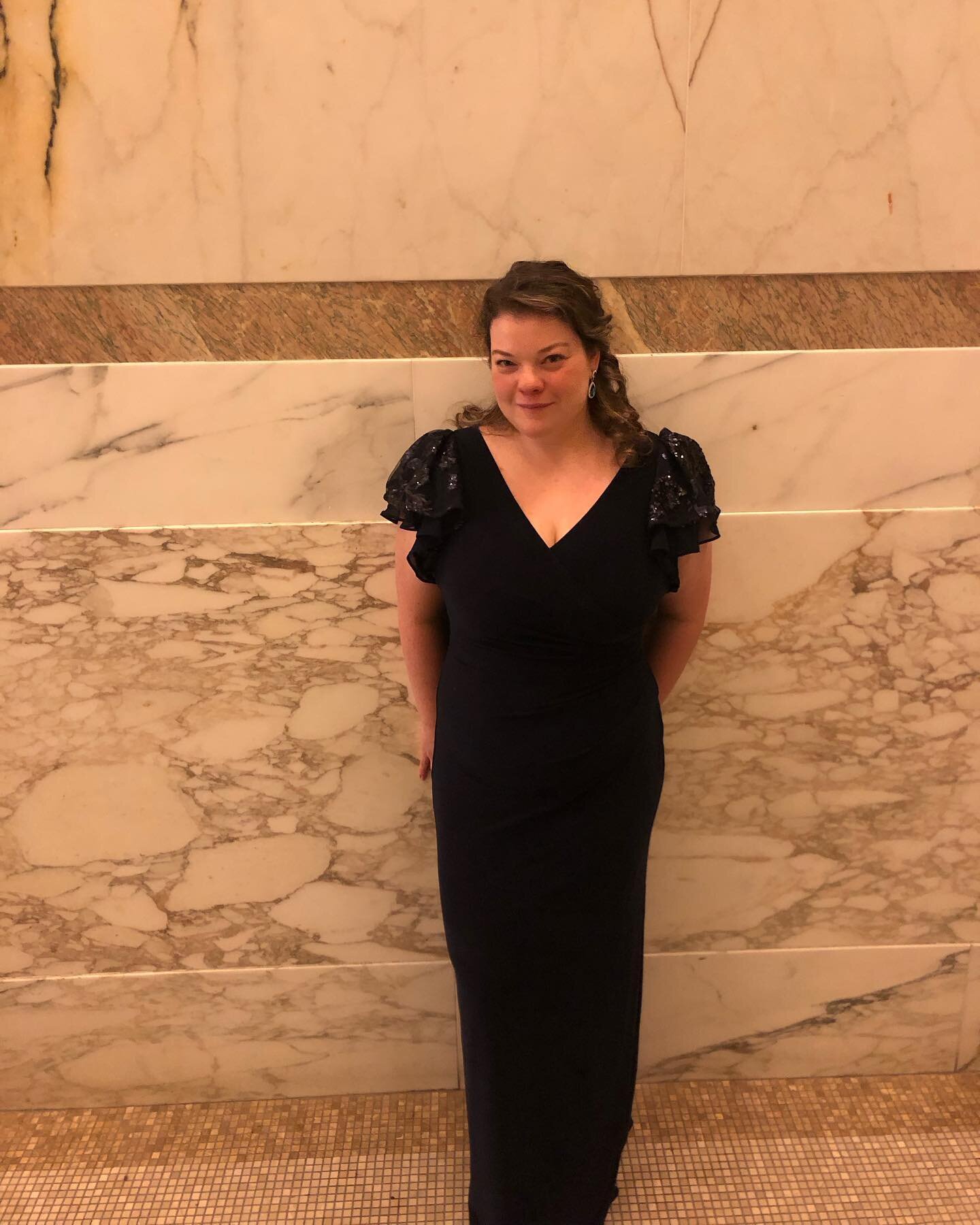 It was an amazing evening last night at @theplazahotel with @wnyc and @wqxr_classical at their beautiful gala. I was so grateful and privileged to be able to sing for an incredible music-loving audience, as well as share the stage with the most talen