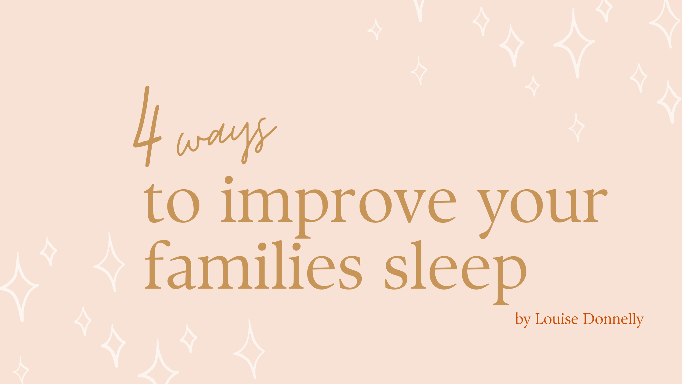 Four tips to successful sleep