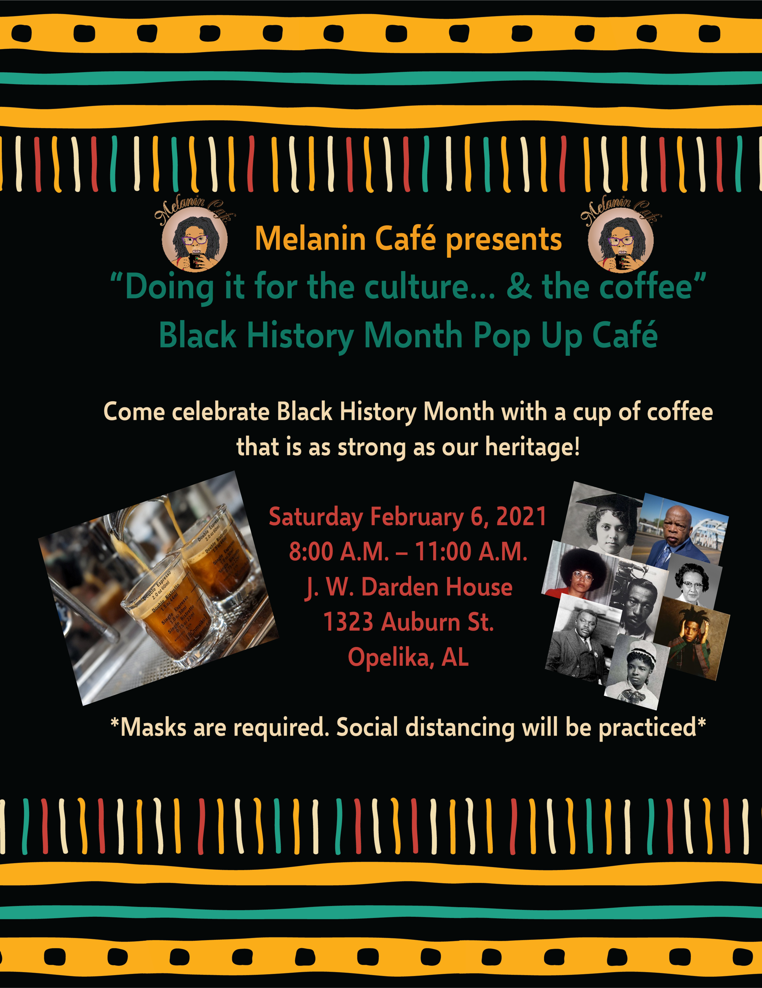 Black History Month Pop up Cafe