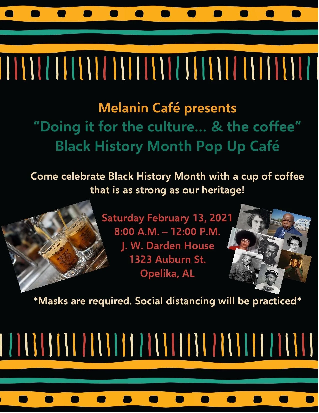Black History Month Pop up Cafe
