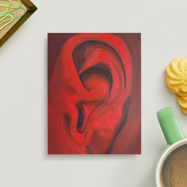 The Red Ear Postcard