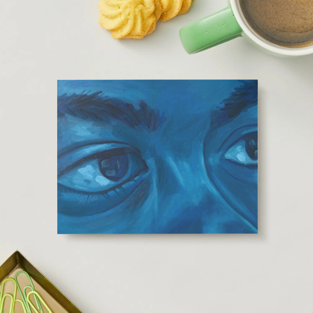 Nothing Behind the Eyes Postcard