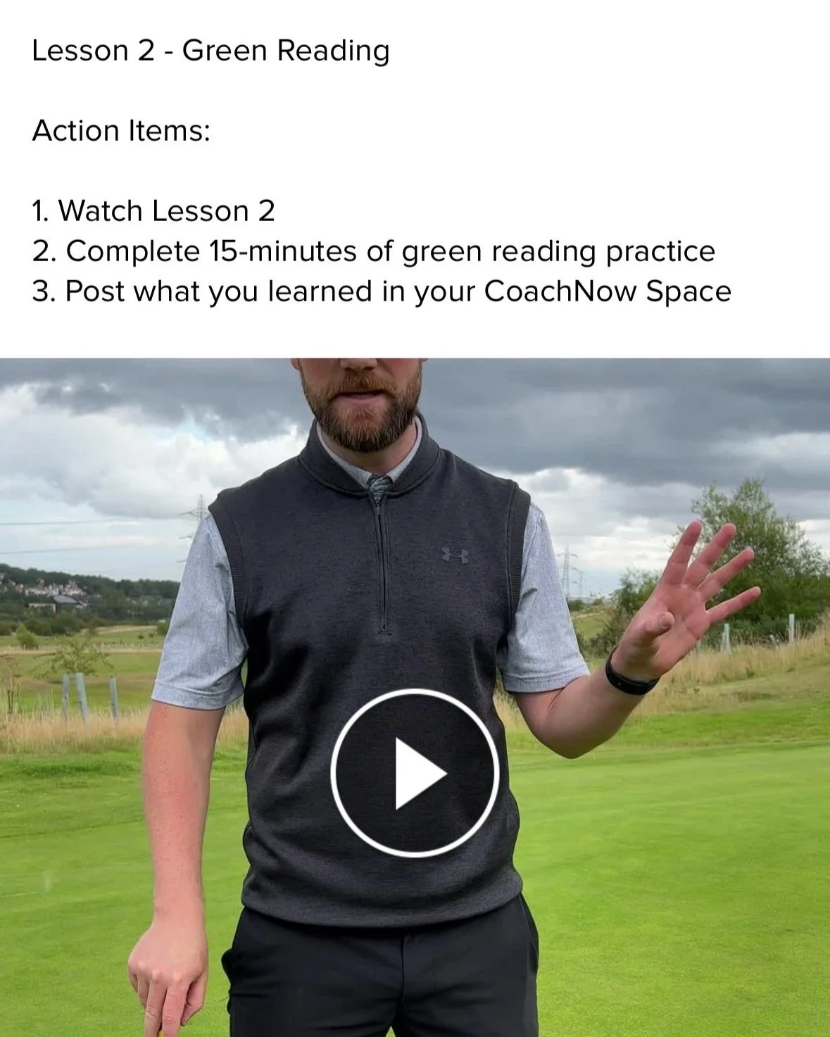 Golf lessons Edinburgh