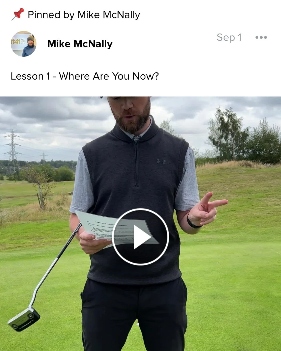 Golf lessons Edinburgh