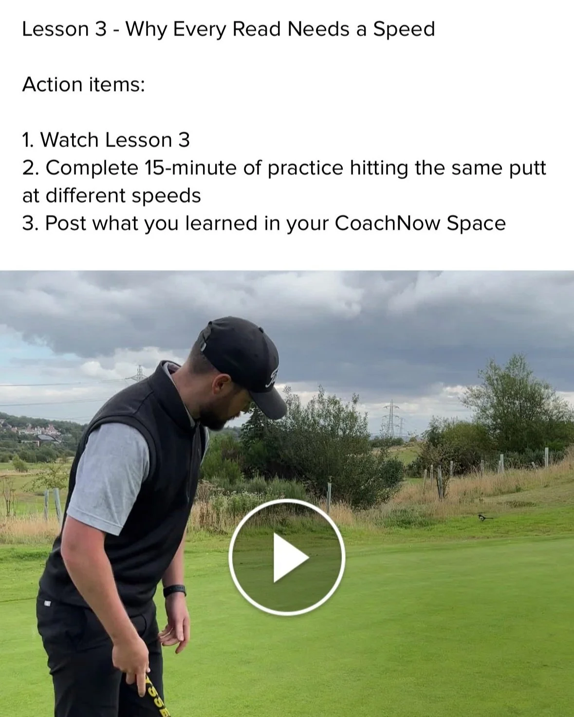 Golf lessons Edinburgh