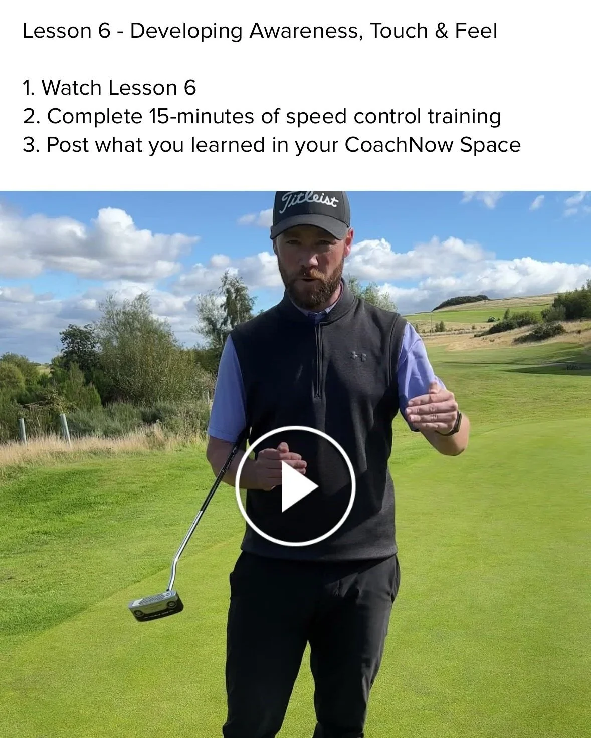 Golf lessons Edinburgh