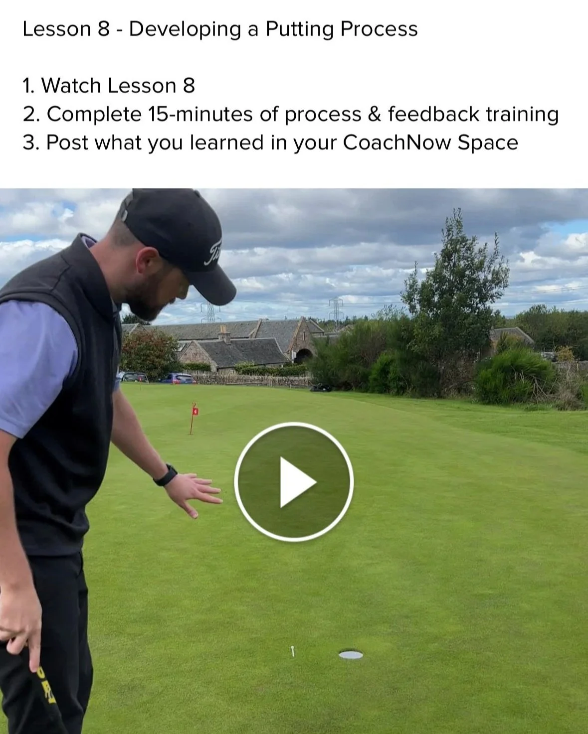 Golf lessons Edinburgh