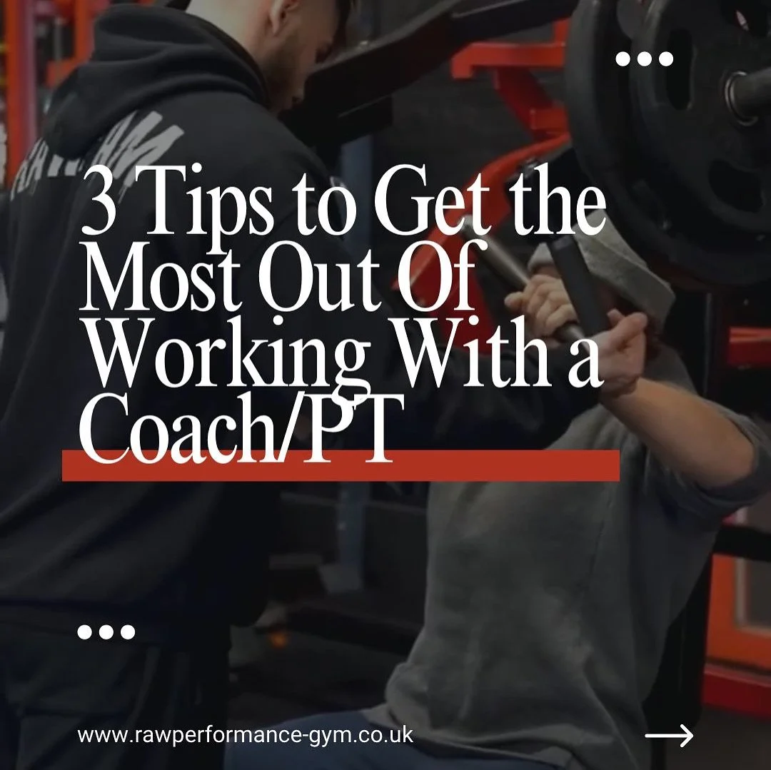 🔥 3 Tips to Get the Most Out of Working With a Coach/PT 🔥

If you&rsquo;re investing time and effort into training, make sure you&rsquo;re getting everything you can out of it.
Working with a coach isn&rsquo;t just about showing up &mdash; it&rsquo