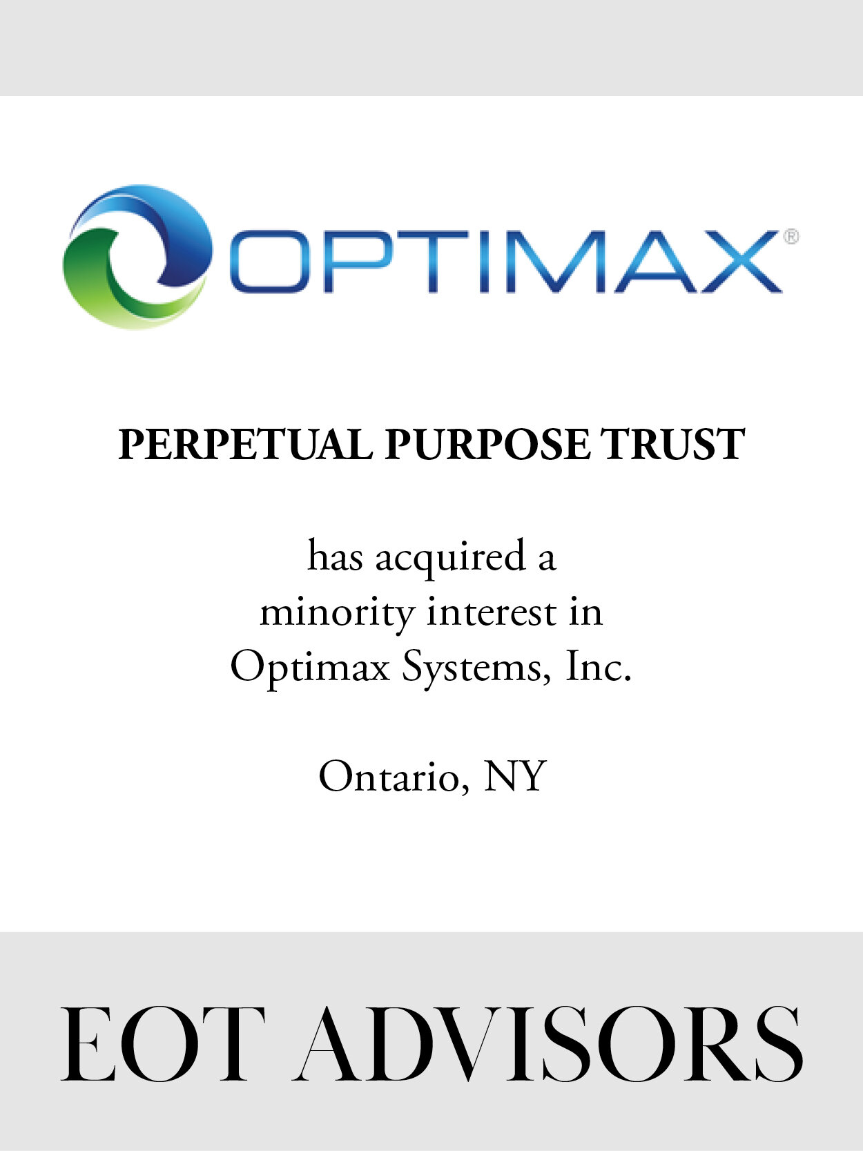 Optimax Systems