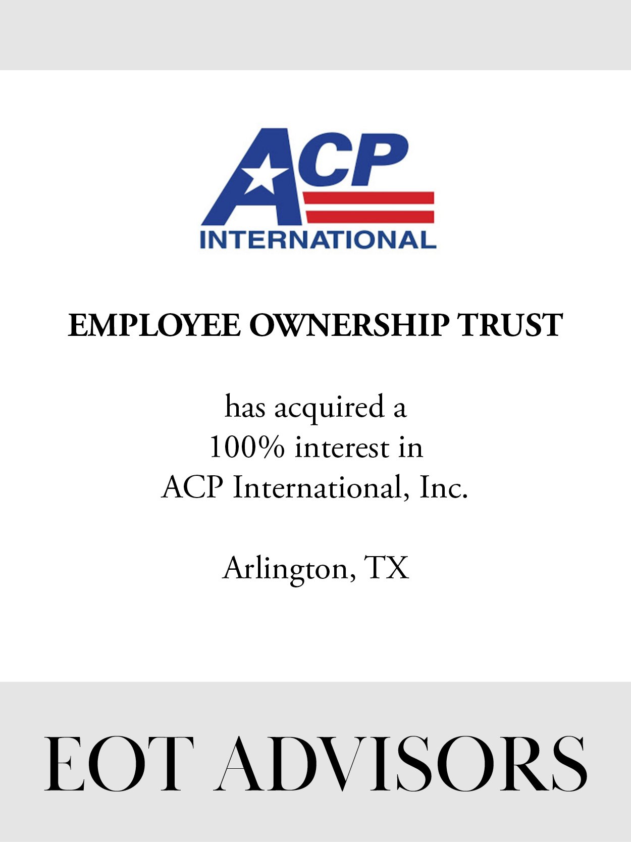 ACP International