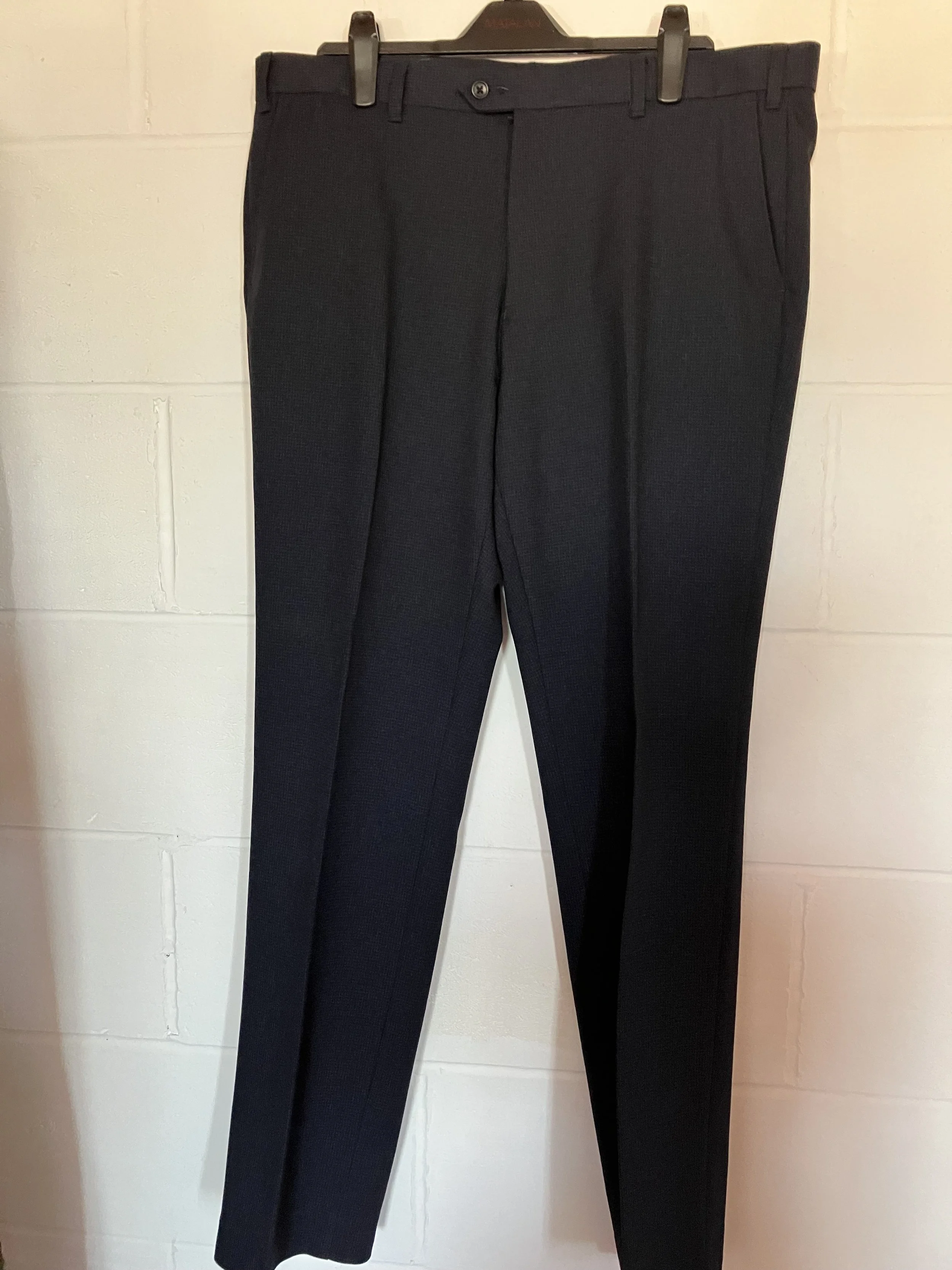 Pair of Men's Navy Blue Chino Style Trousers by Next