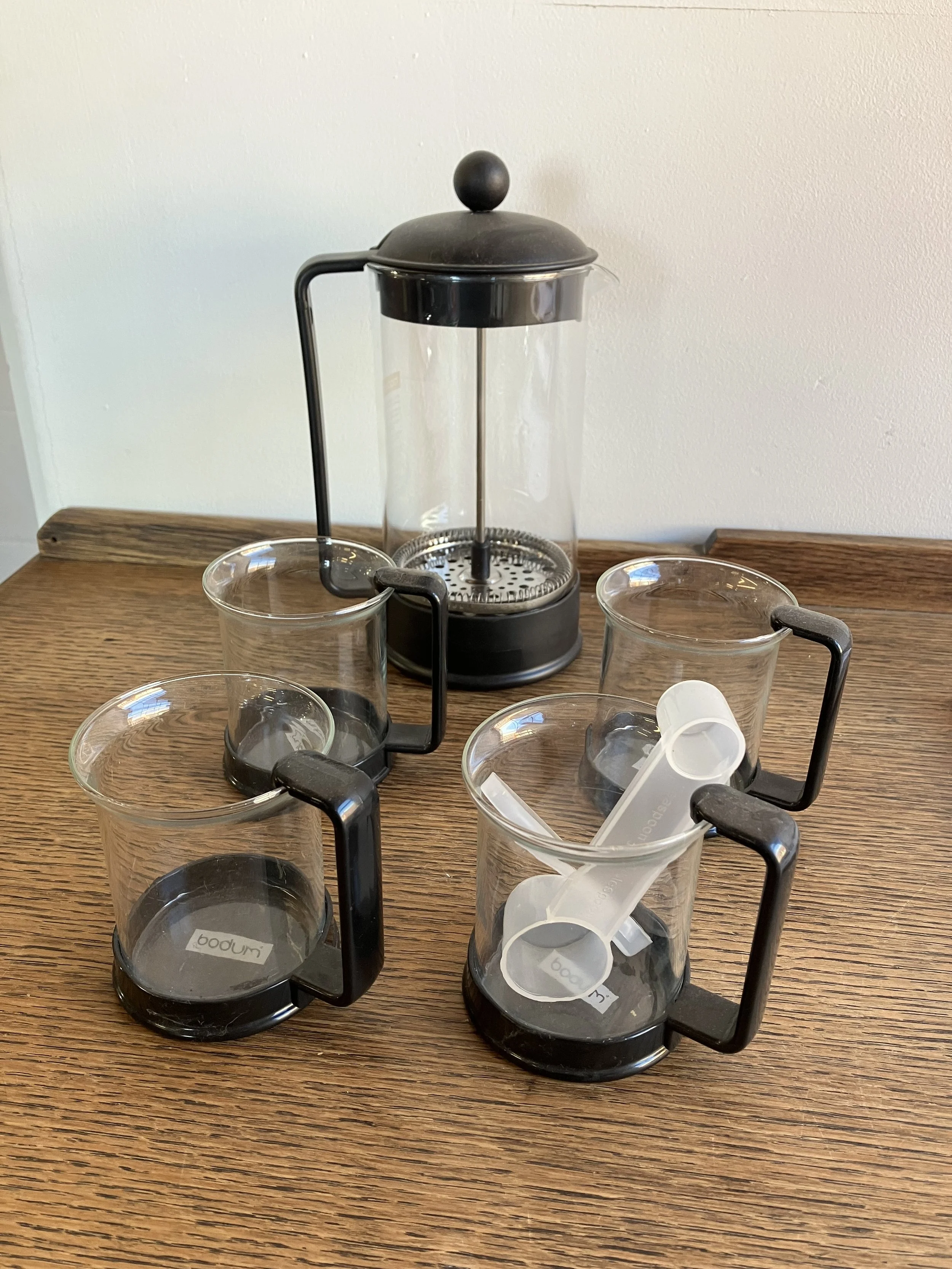 Bodum Brazil Five Piece Coffee Set Designed by C Jorgansson