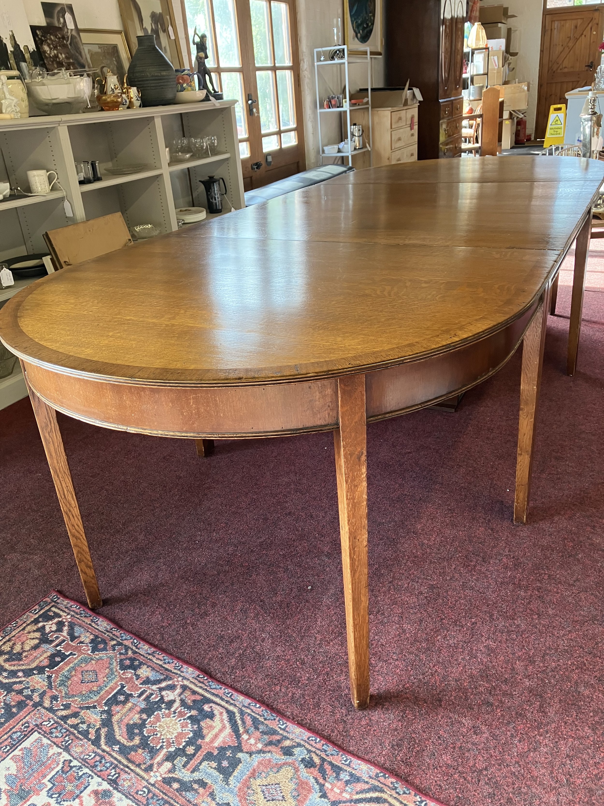 Large Extendable Dining Table