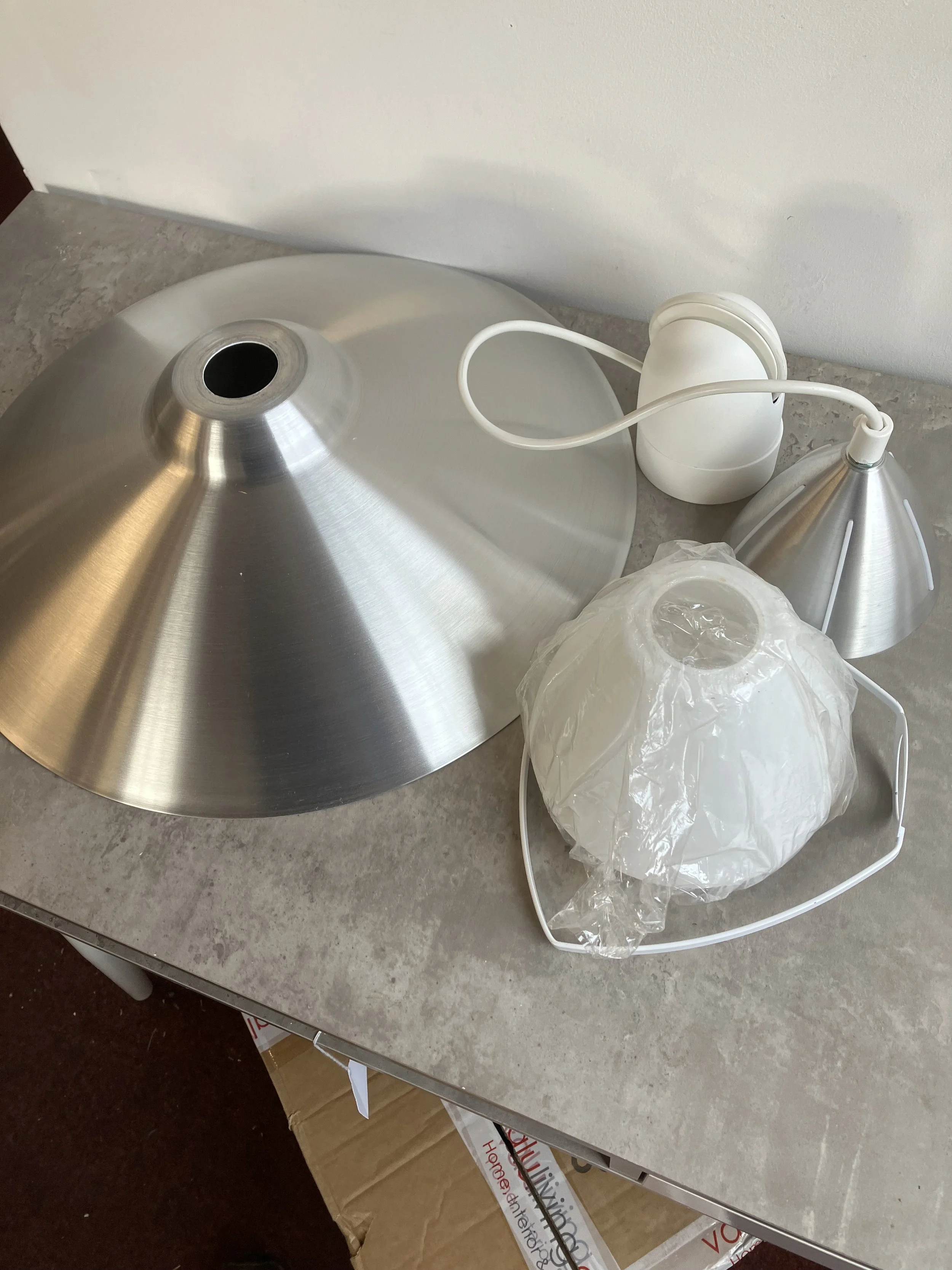 Ikea Harmonika Ceiling Light with Shade