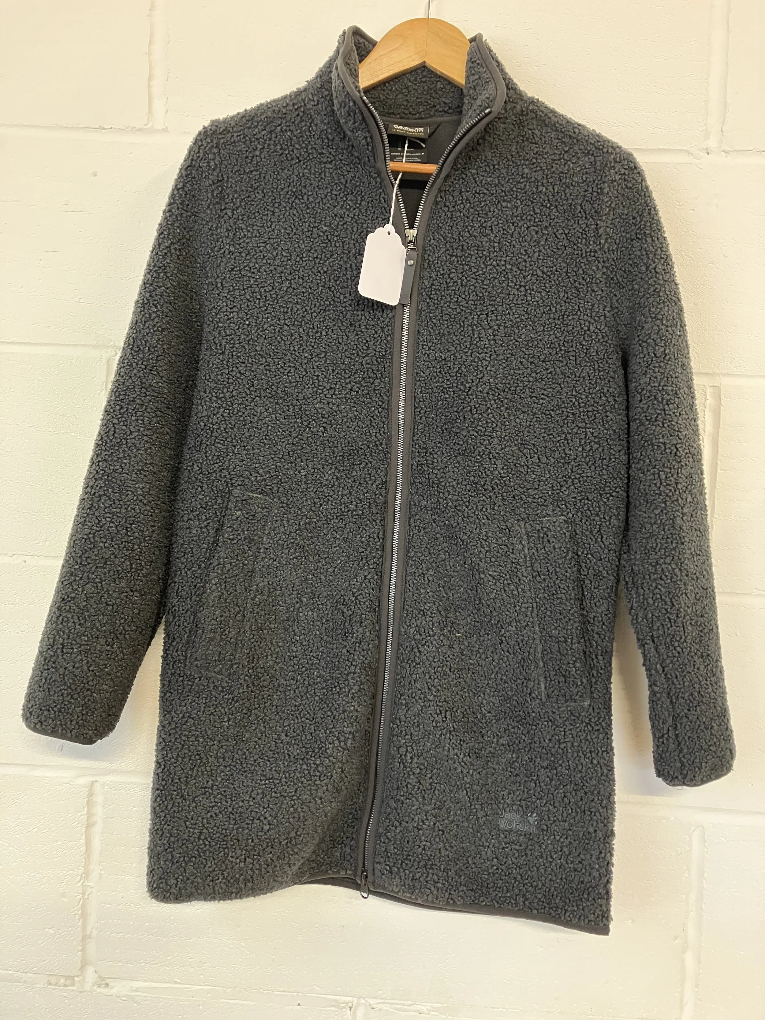 Ladies Dark Grey Long Sleeved Jacket by Jack Wolfskin