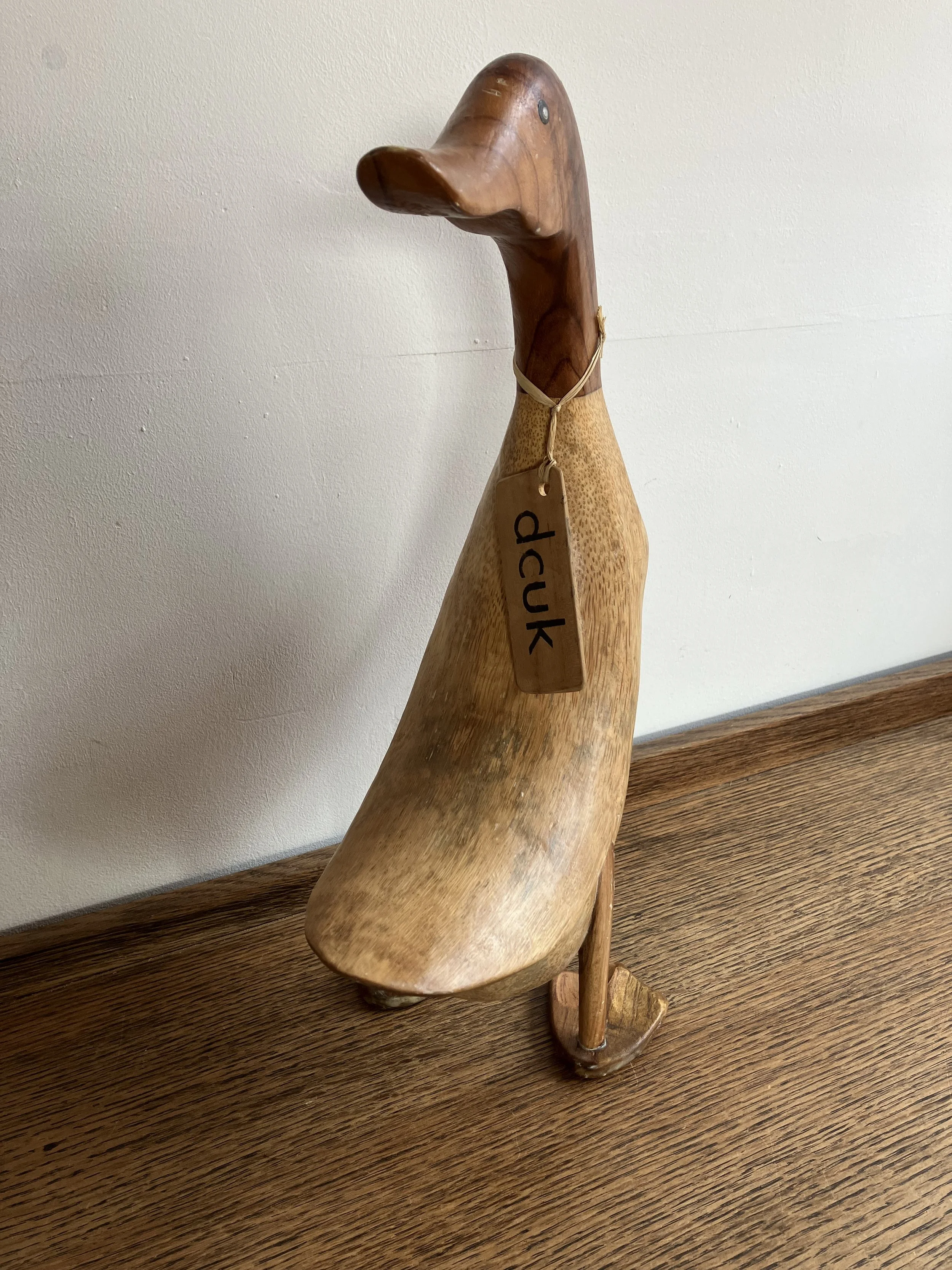 Original DCUK Wooden Rachel Duck Ornament