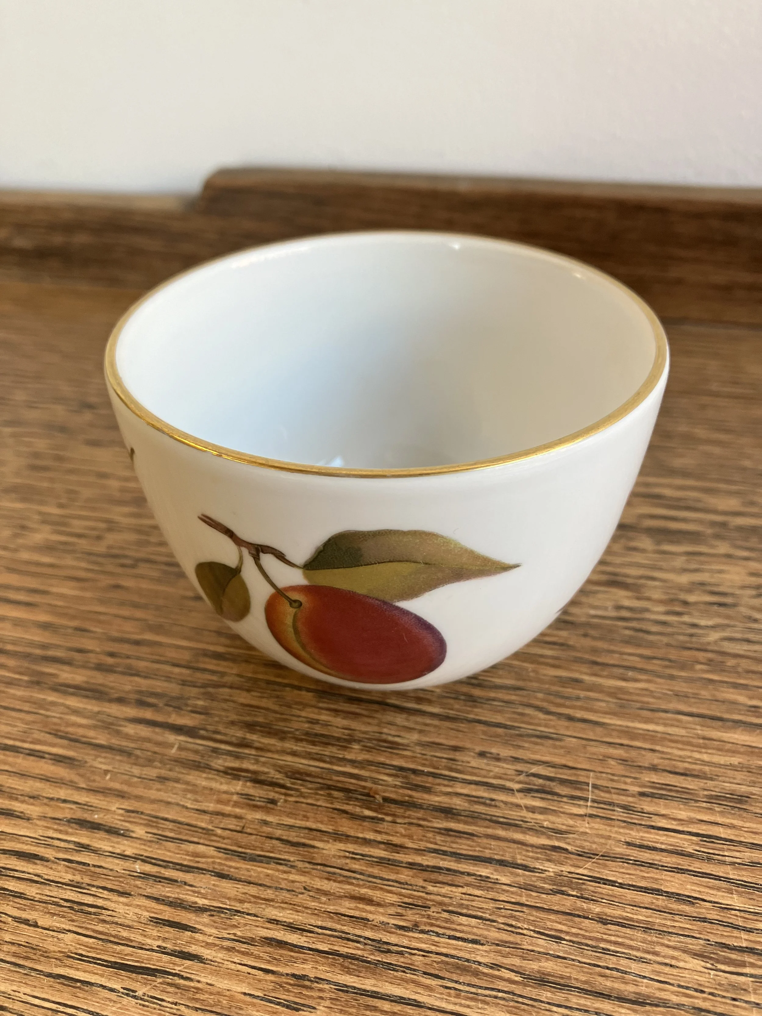 Royal Worcester Evesham Pattern Open Sugar Bowl