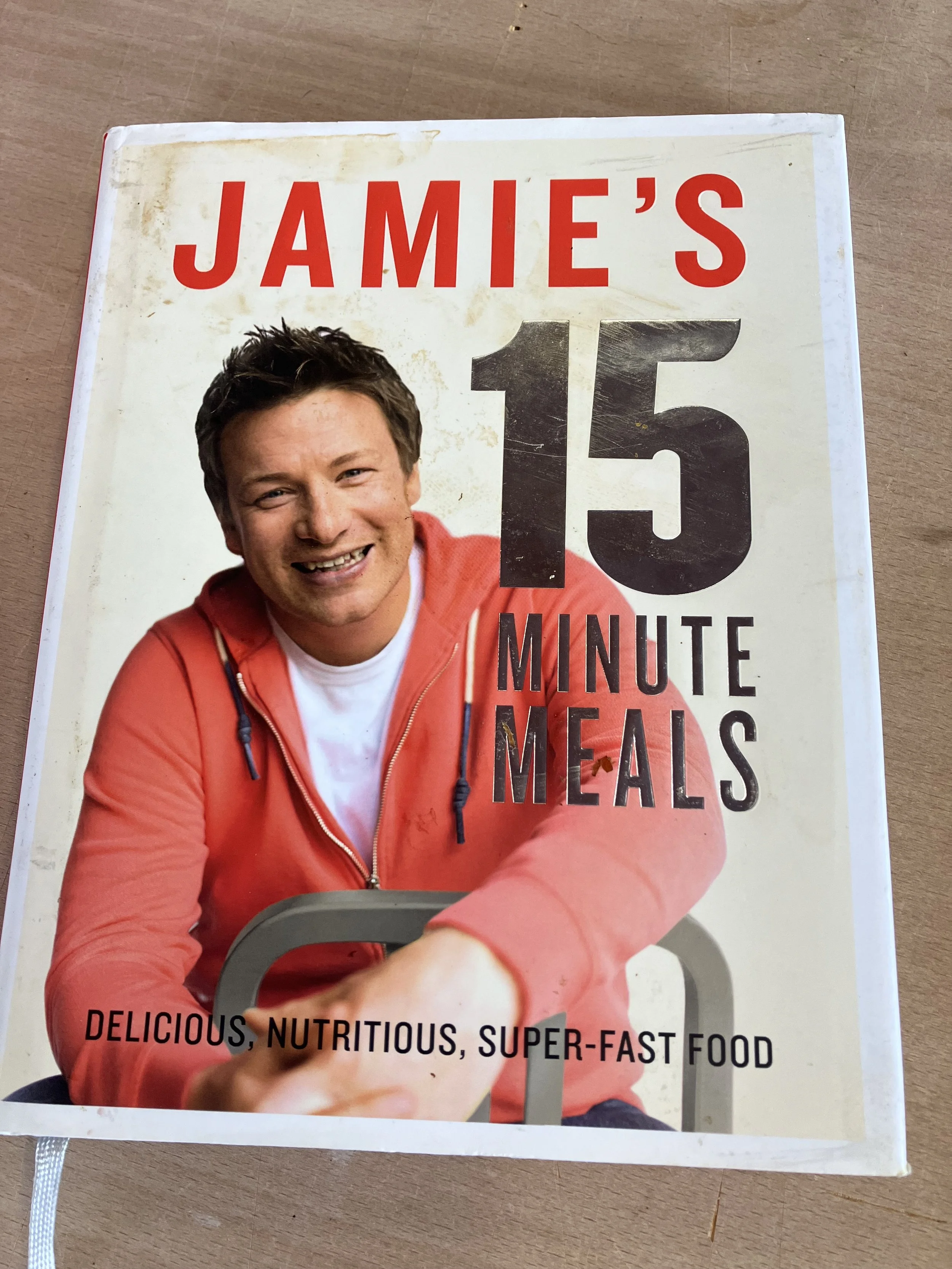 Jamie's 15 Minute Meals Hardback Book