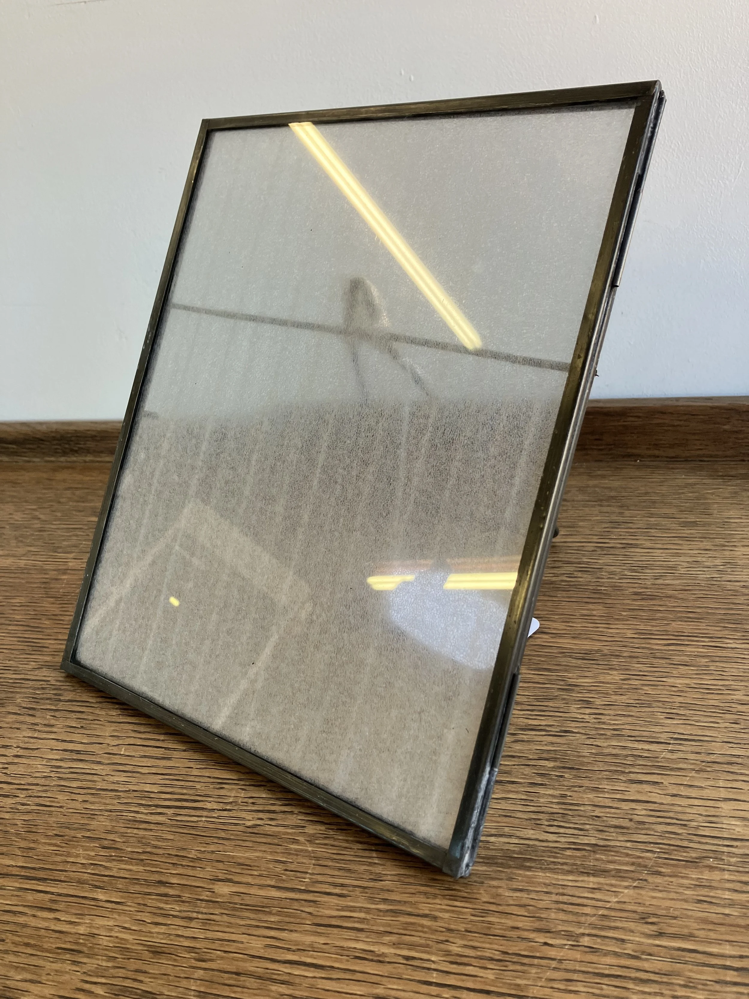 Loft 1850 Double Sided Glass Table Top Photo Frame