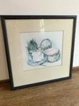 Framed Beatrix Potter Print from The Tale of Two Bad Mice