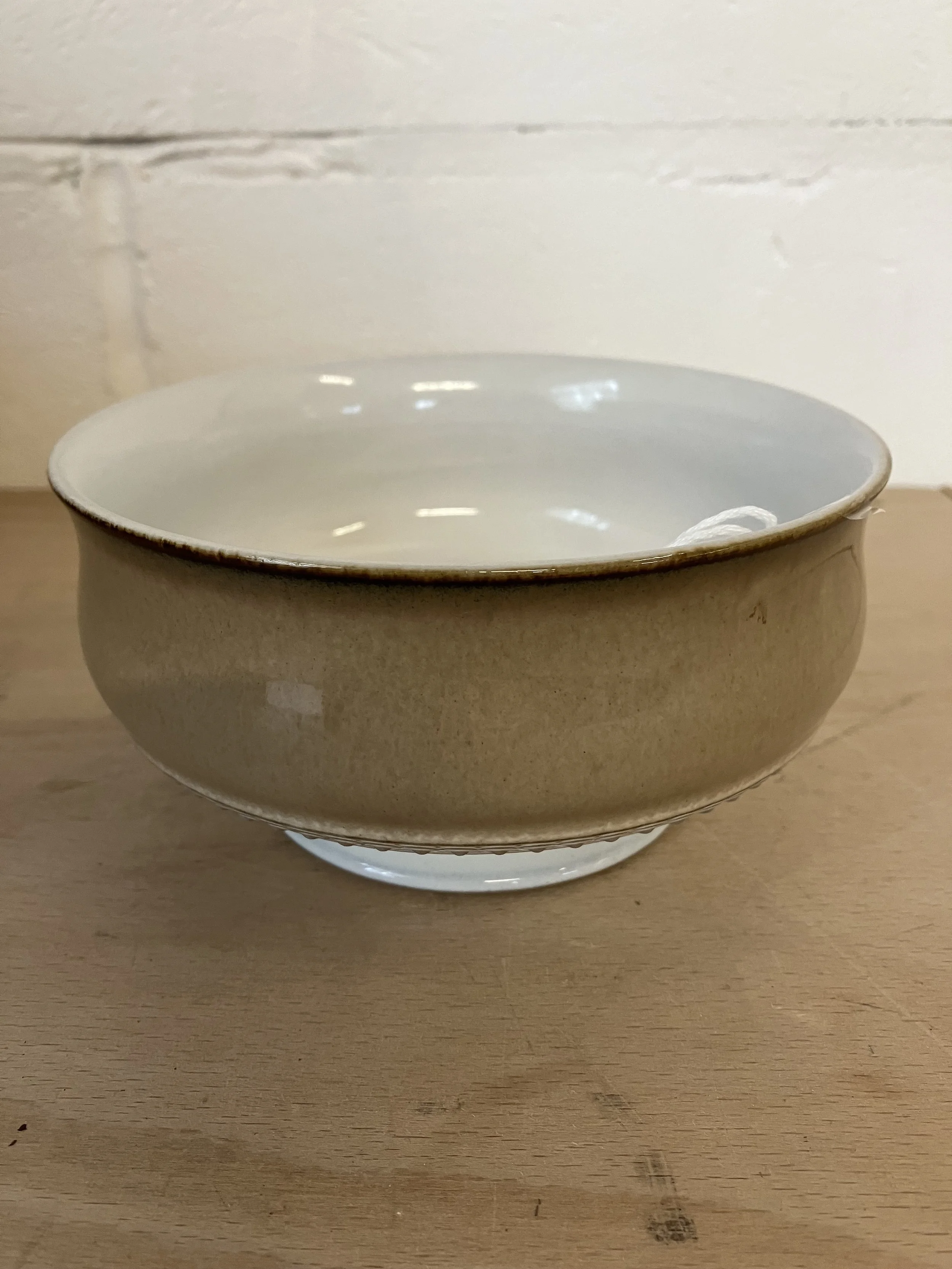 Denby Seville Pattern Cereal Bowl with Footed Base