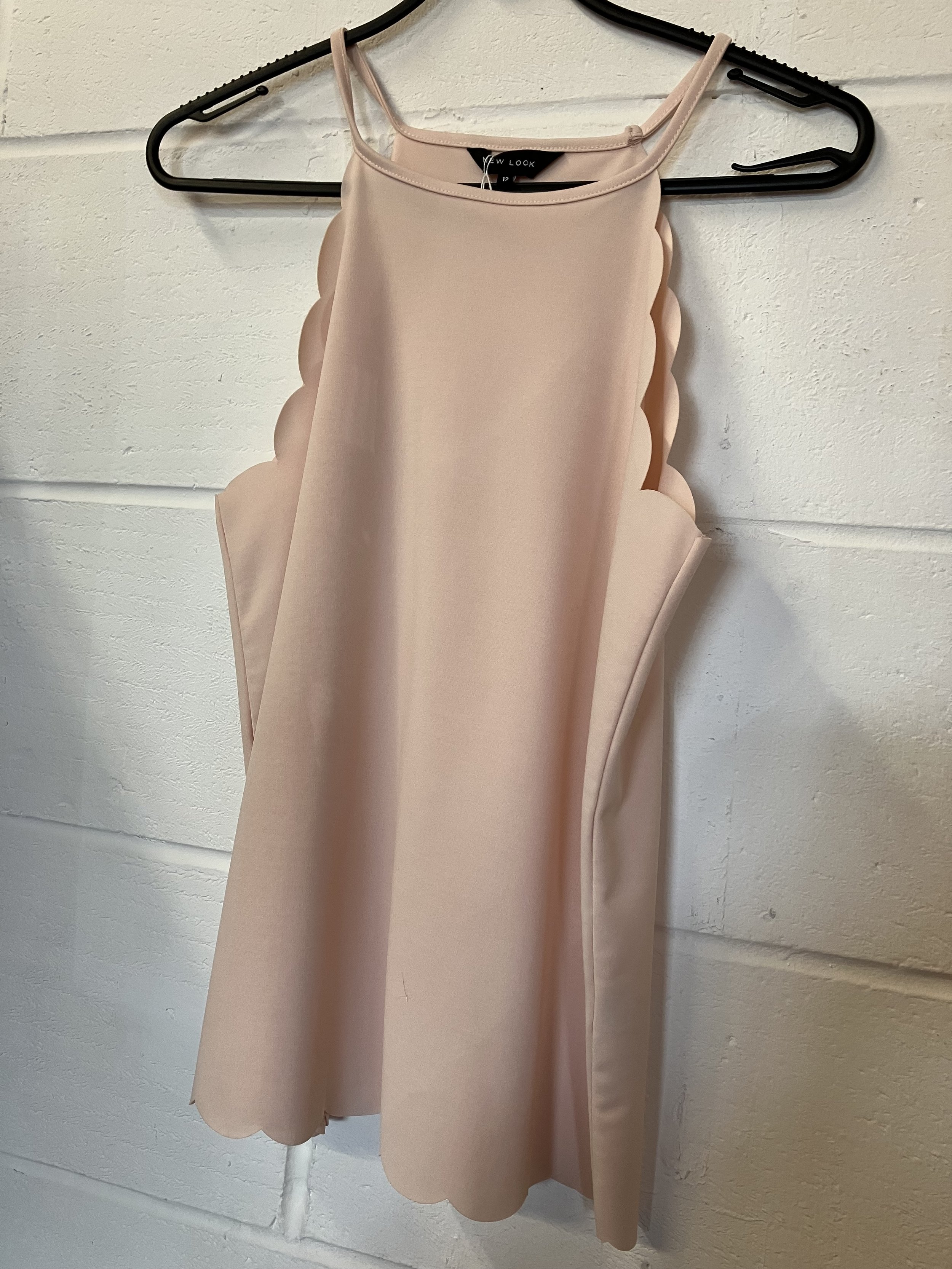 Ladies Pale Pink Sleeveless Top by New Look