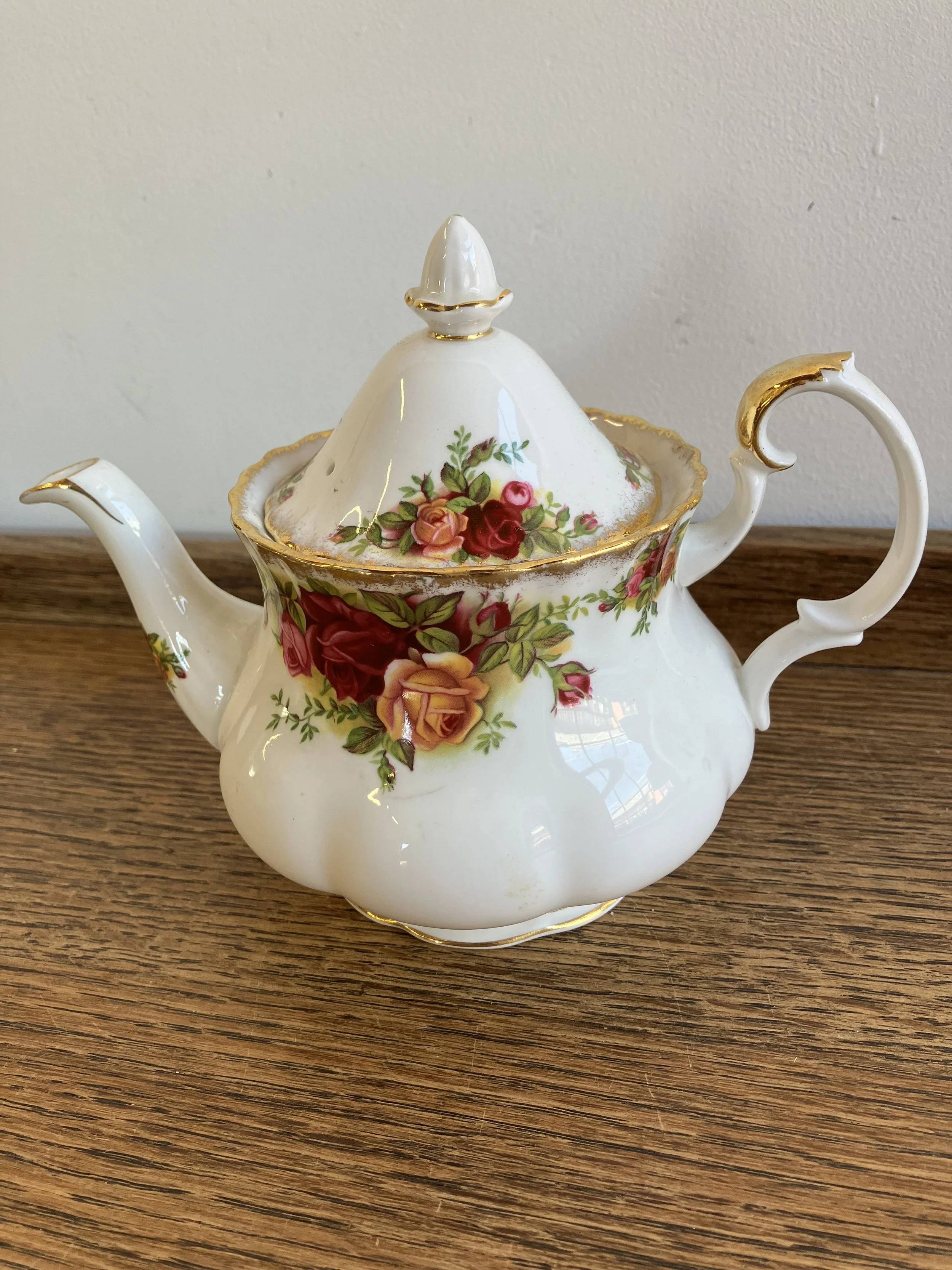 Royal Albert Old Country Roses Small Teapot with Lid