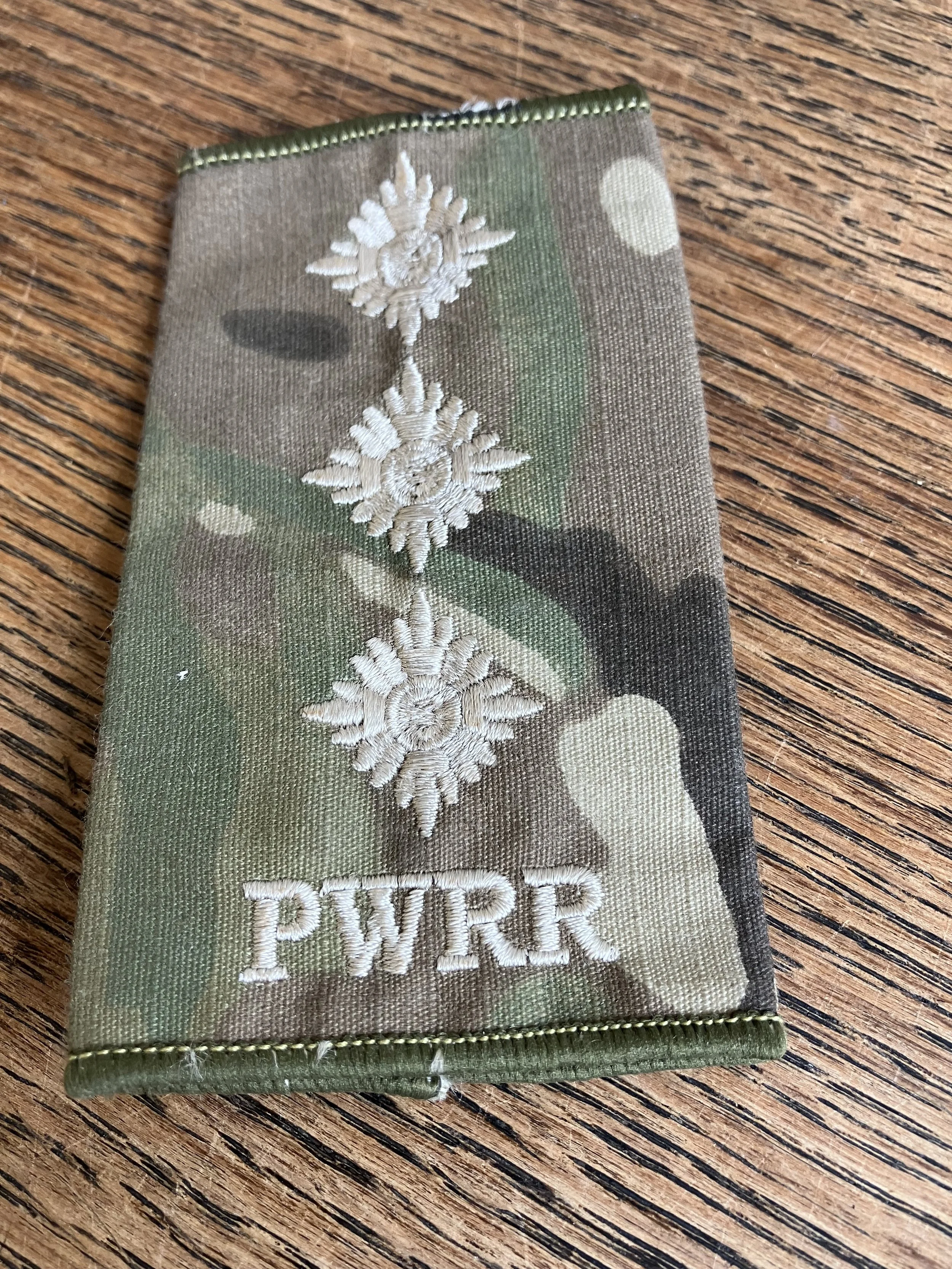 Princess of Wales Royal Regiment Captain Rank Slide